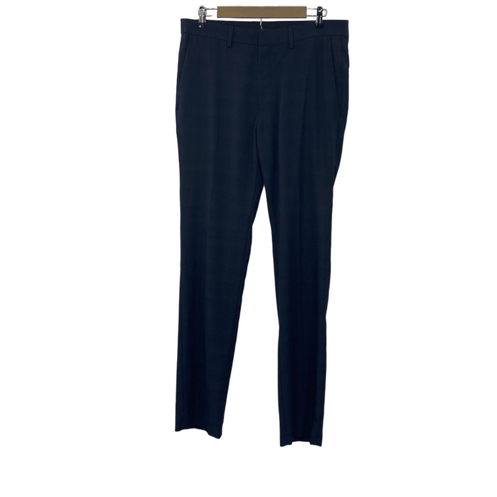 Kenneth Cole Kenneth Cole Reaction Men's Navy Slim Fit Windowpane Dress P Size US 34 / EU 50 - 1 Thumbnail