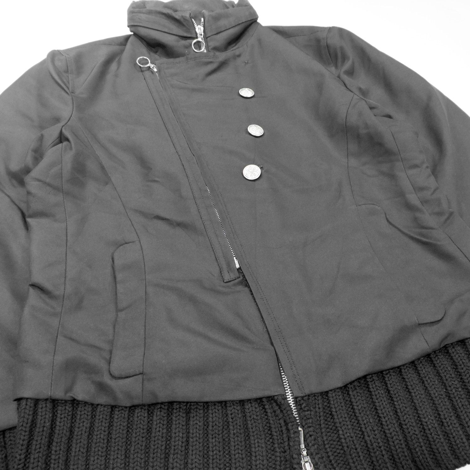 Ato Matsumoto ATO ASYMMETRICAL BOMBER MOTORCYCLE JACKET Size US M / EU 48-50 / 2 - 7 Thumbnail