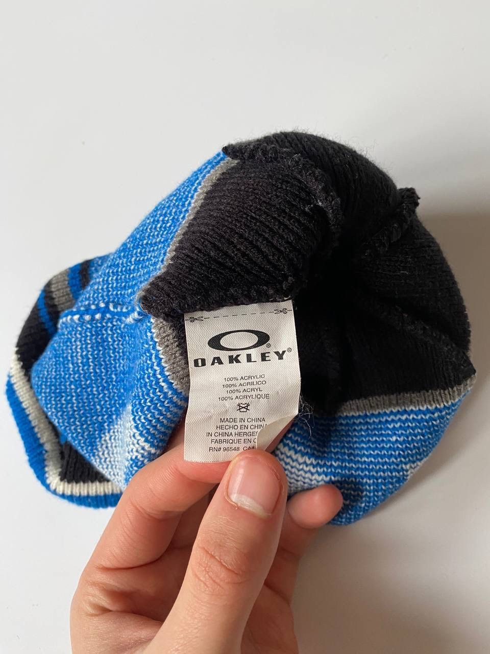 Oakley Vintage Oakley Winter Hat Acryl OS Size ONE SIZE - 5 Thumbnail