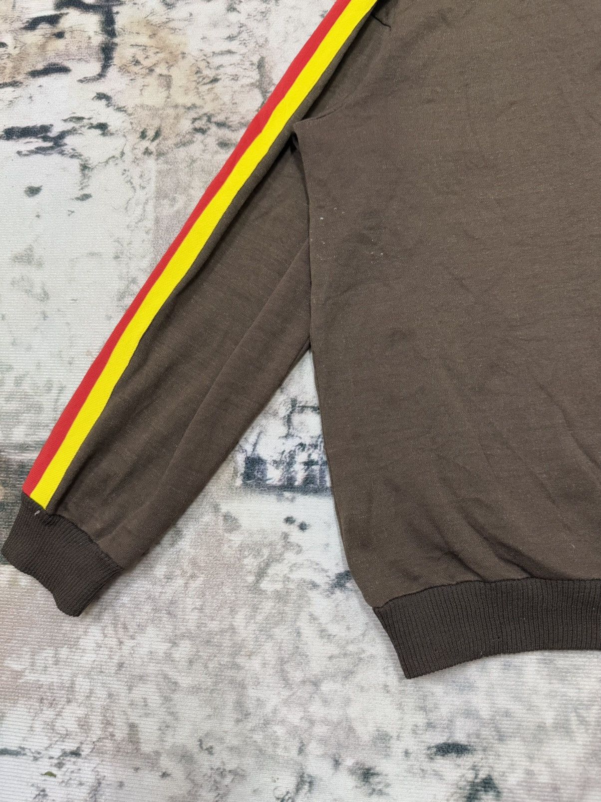Vintage Vintage 70s MILITARY WESTGERMANY TRACKTOP HALFZIPPER SWEETER Size US S / EU 44-46 / 1 - 4 Thumbnail