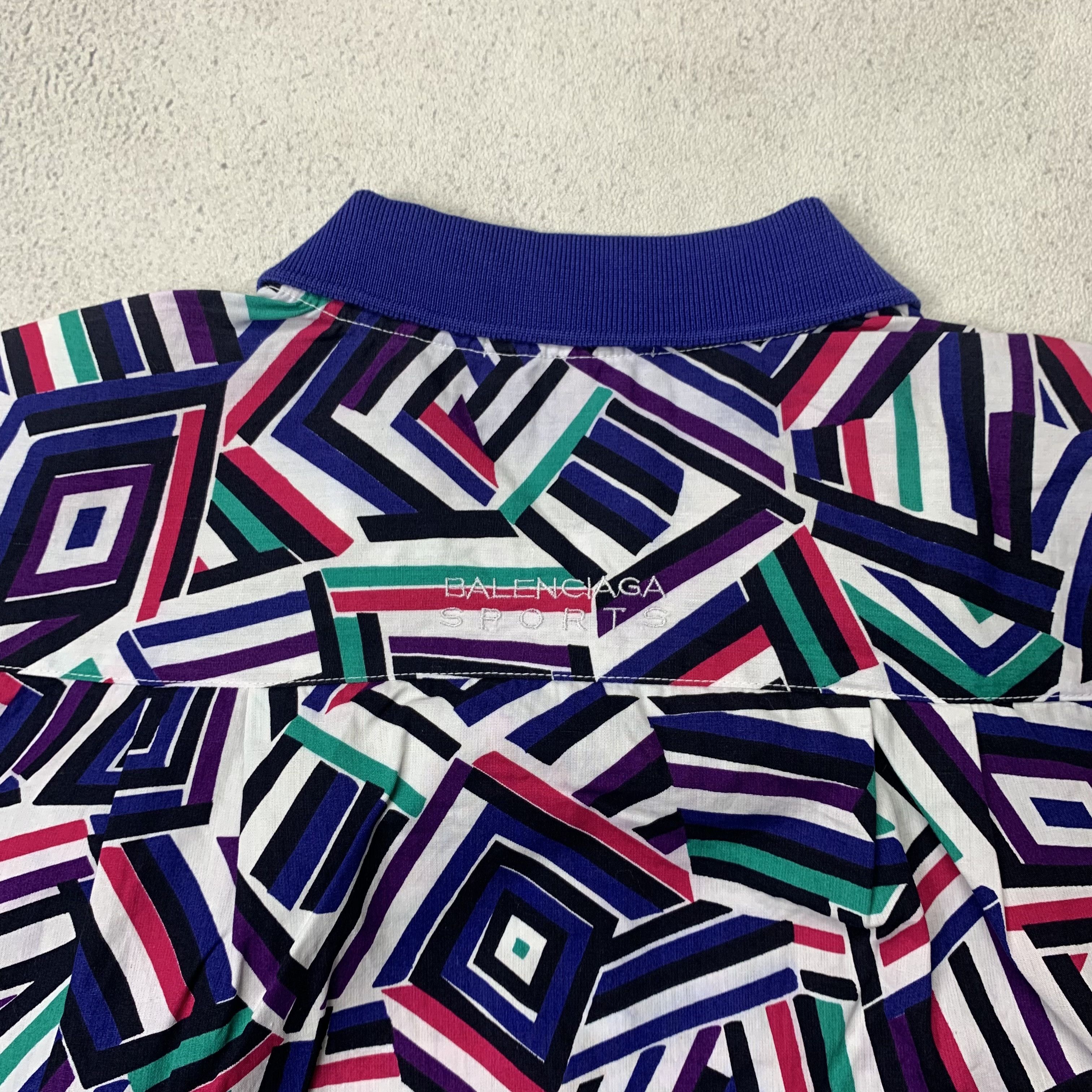 Balenciaga Vintage Balenciaga Sports Shirt Size M / US 6-8 / IT 42-44 - 4 Thumbnail