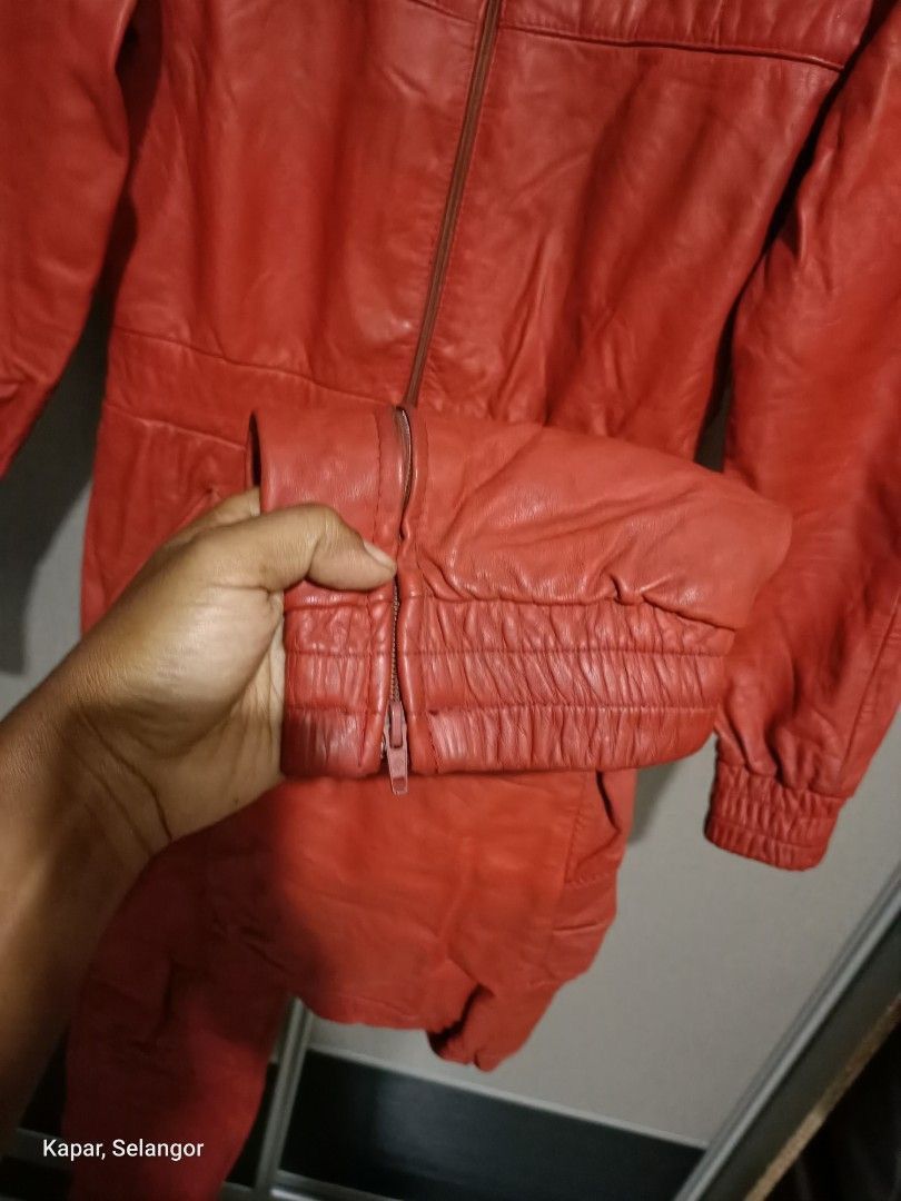 Dainese Rare 90s Dainese Leather Jumpsuit cafe racer boiler suit Size US S / EU 44-46 / 1 - 7 Thumbnail