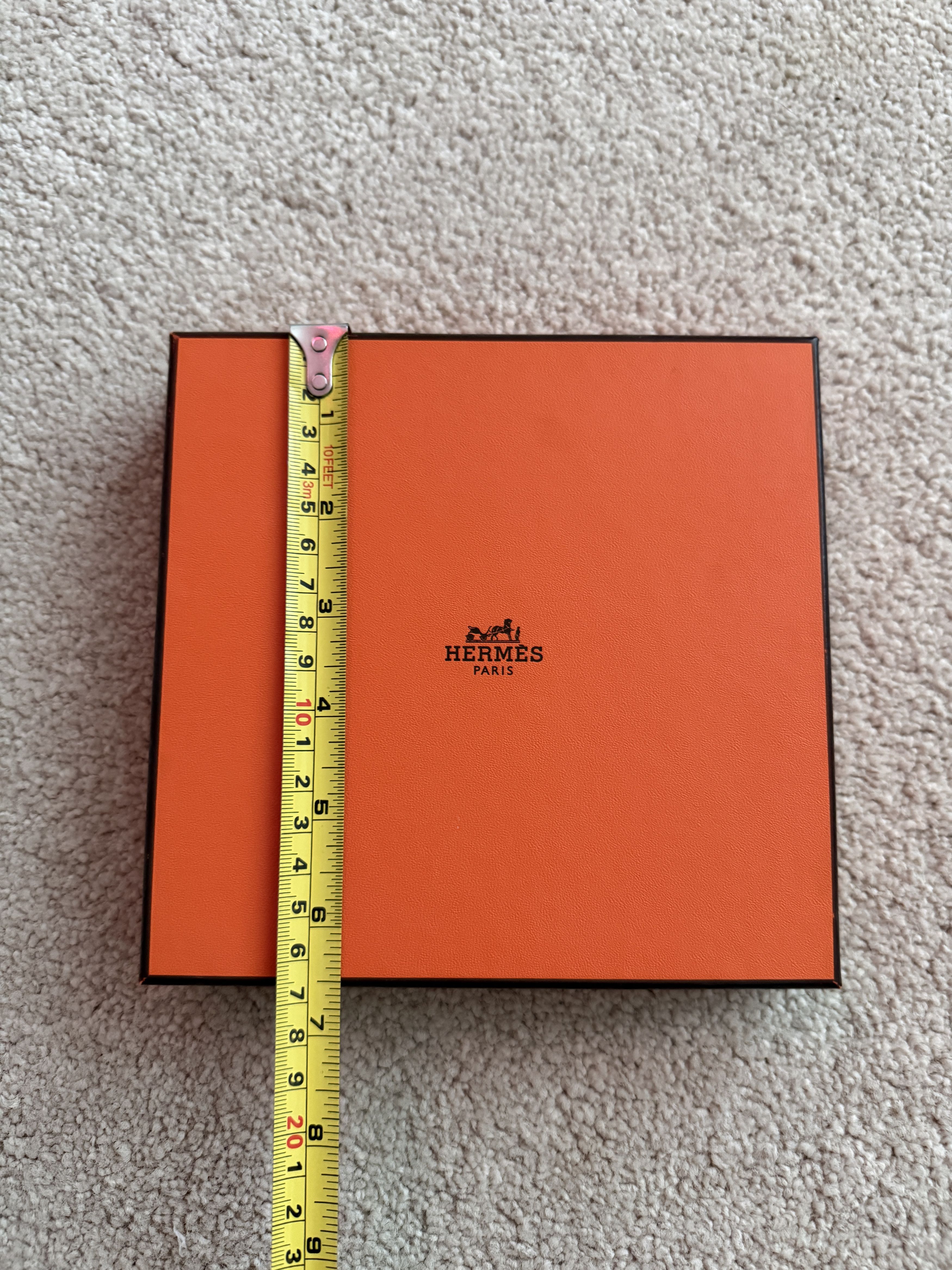 Hermes Authentic Hermes Small Gift Box - approx 7 x 6.5 inches Size ONE SIZE - 4 Thumbnail