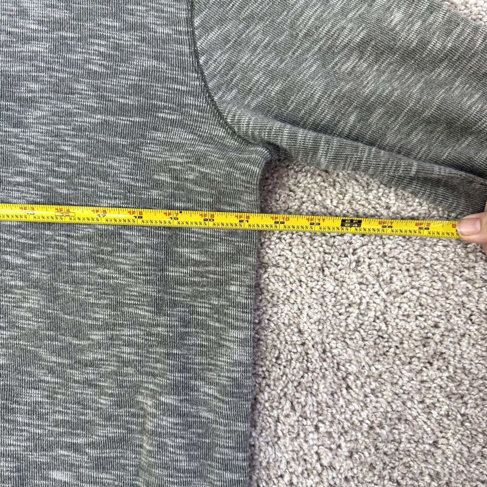 Lucky Brand Lucky Brand Shirt Mens L Gray Knit Thermal Henley Long Sleeve Casual Top Size US L / EU 52-54 / 3 - 5 Thumbnail