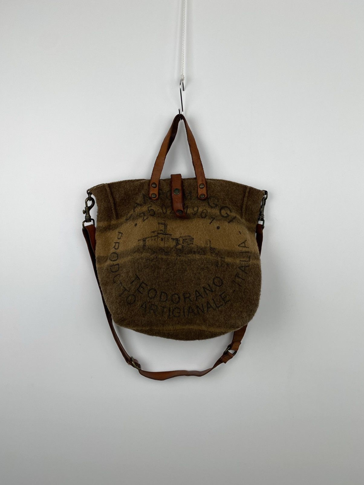 Vintage Campomaggi Italian Wool Tote Bag Size ONE SIZE - 15 Thumbnail
