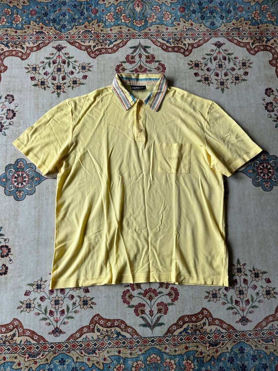 Missoni × Vintage Vintage Missoni Mare polo shirt Size US L / EU 52-54 / 3 - 1 Thumbnail