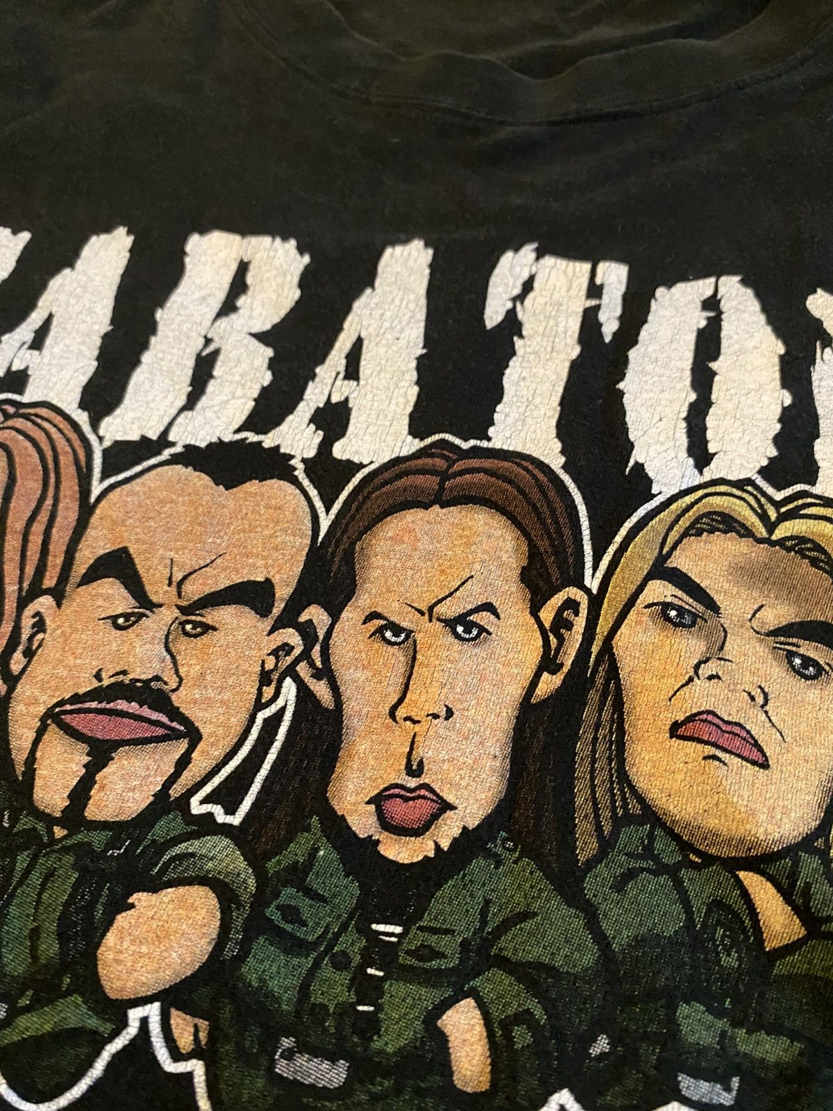 Vintage Sabaton metal crue vintage t-shirt Size US M / EU 48-50 / 2 - 3 Thumbnail