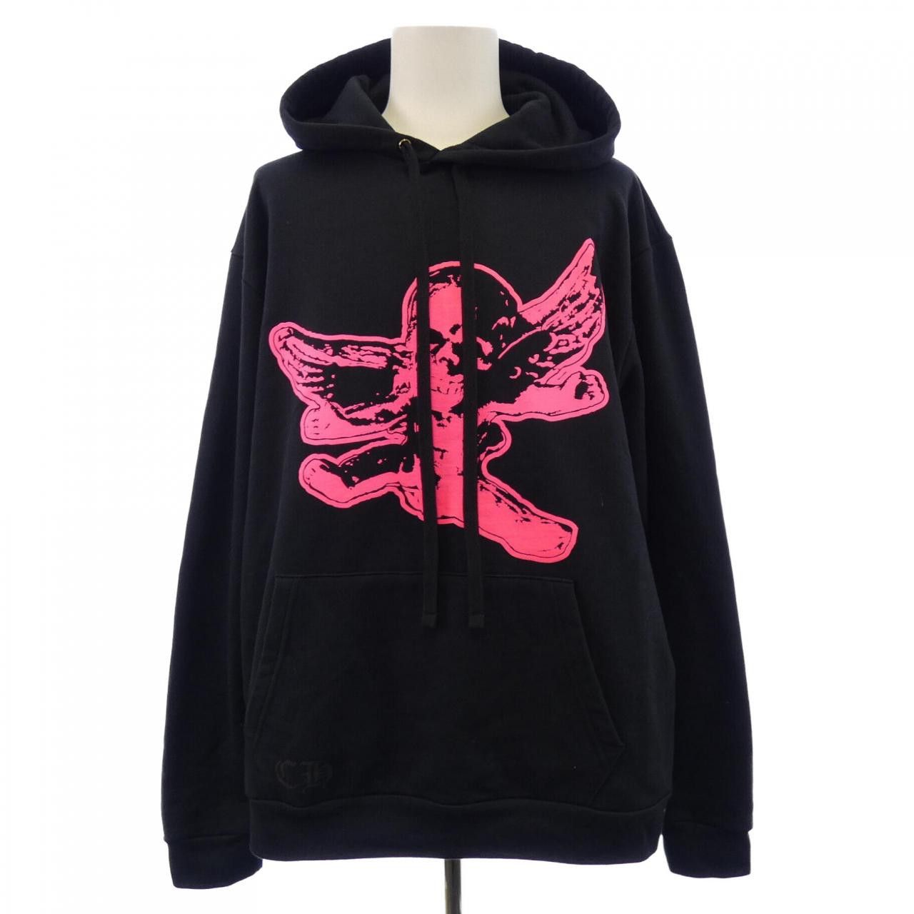 Chrome Hearts Chrome Hearts Chrome Hearts FOTI U HD PLVR Hoodie Textile Sweatshirts & Hoodies DUTY FREE for USA Size ONE SIZE - 1 Thumbnail