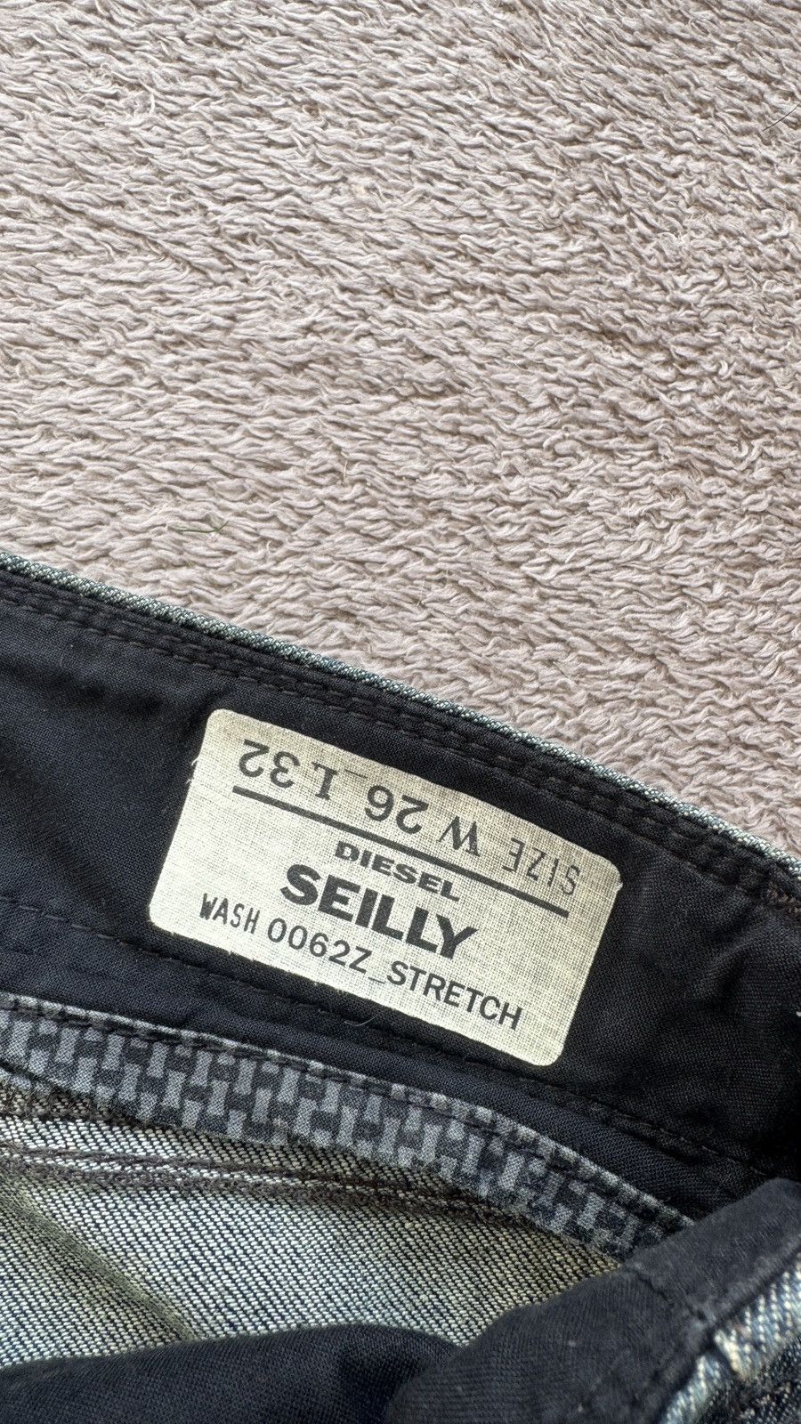 Japanese Brand Rusty Jeans Diesel Seilly Y2K washed denim distressed pants Size US 30 / EU 46 - 5 Thumbnail