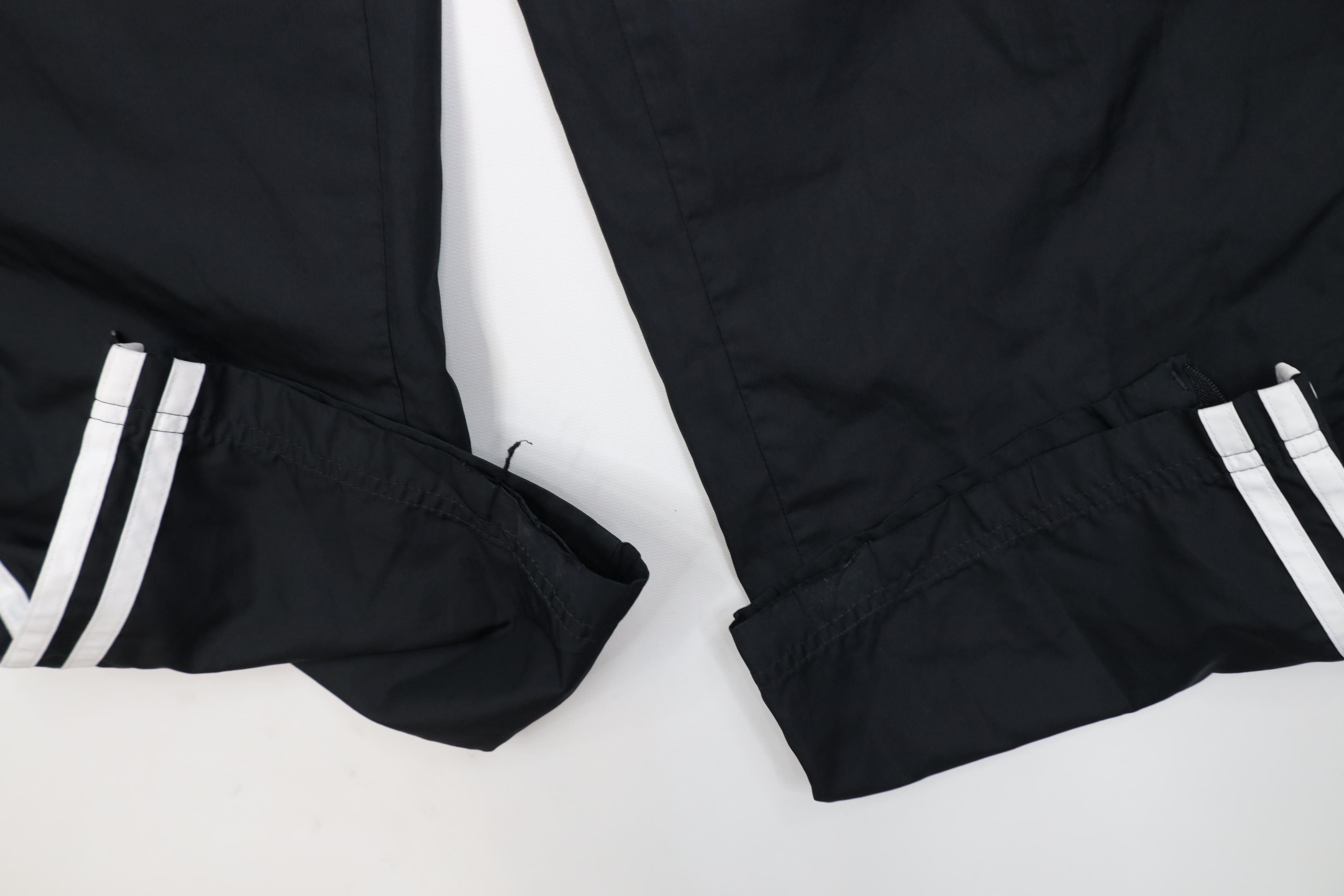 Adidas Vintage Y2K 2006 Adidas Lined Windbreaker Pants Black Size US 34 / EU 50 - 6 Thumbnail