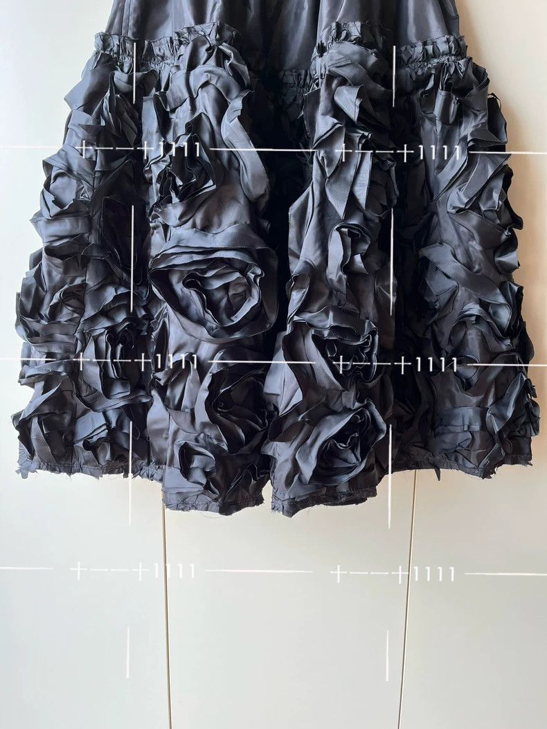 Comme des Garcons Comme Des Garcons size S Polyester rose flower skirt Size 24" / US 00 / IT 34 - 6 Thumbnail