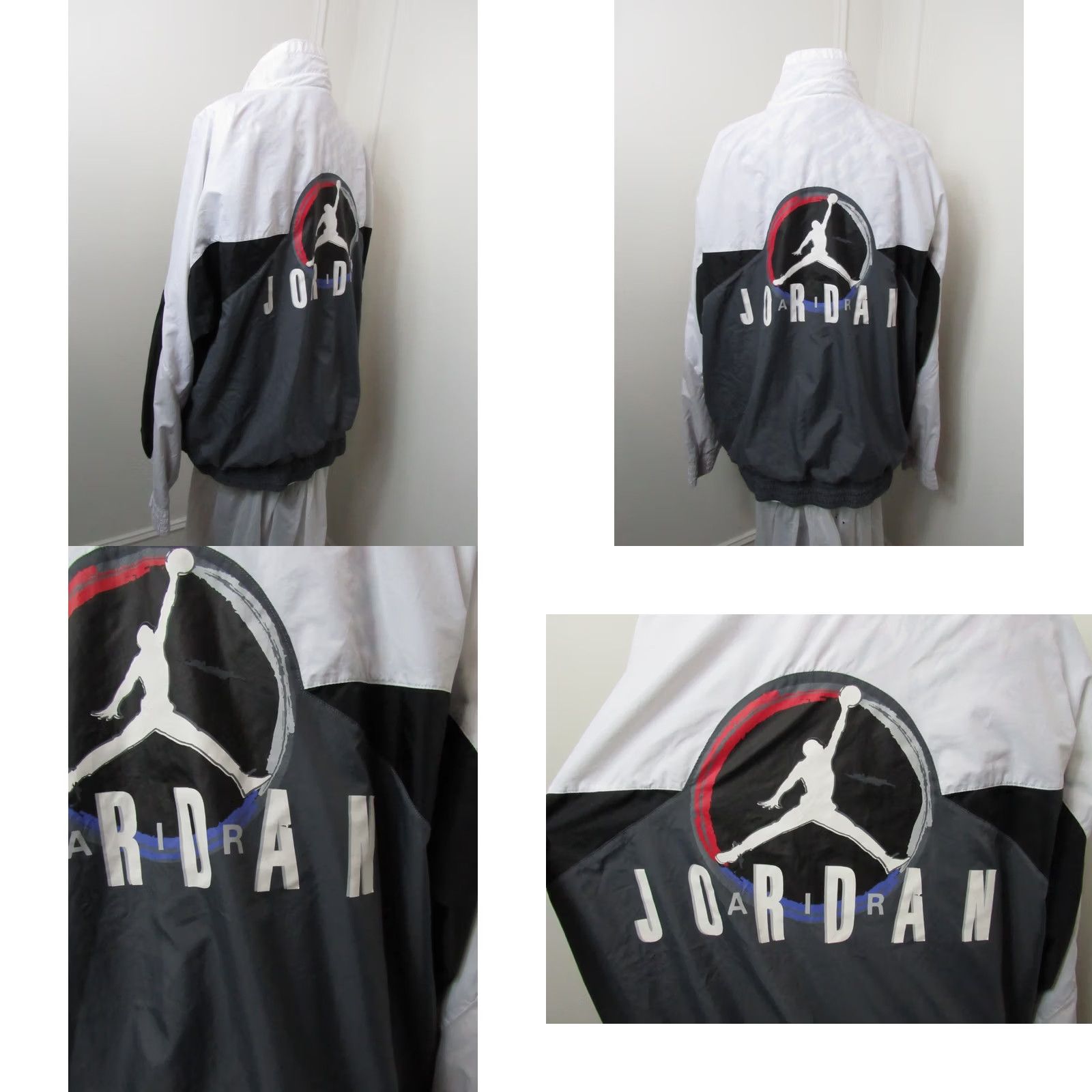 Nike VINTAGE Nike Air Jordan Jacket Windbreaker 90s 2XL Size US XXL / EU 58 / 5 - 8 Thumbnail