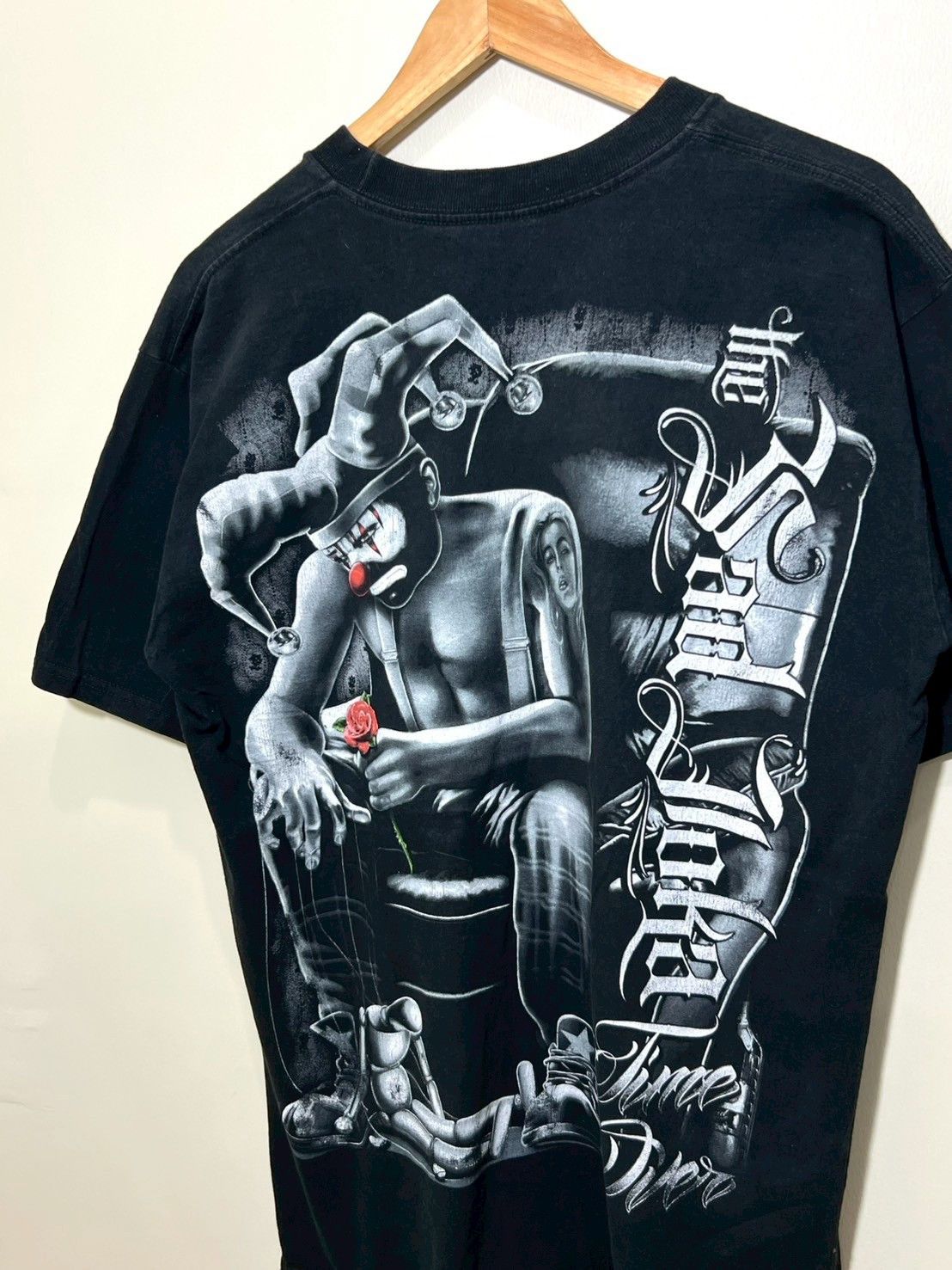 Vintage JOKER the sad local time shirt bnz01 Size US L / EU 52-54 / 3 - 1 Thumbnail