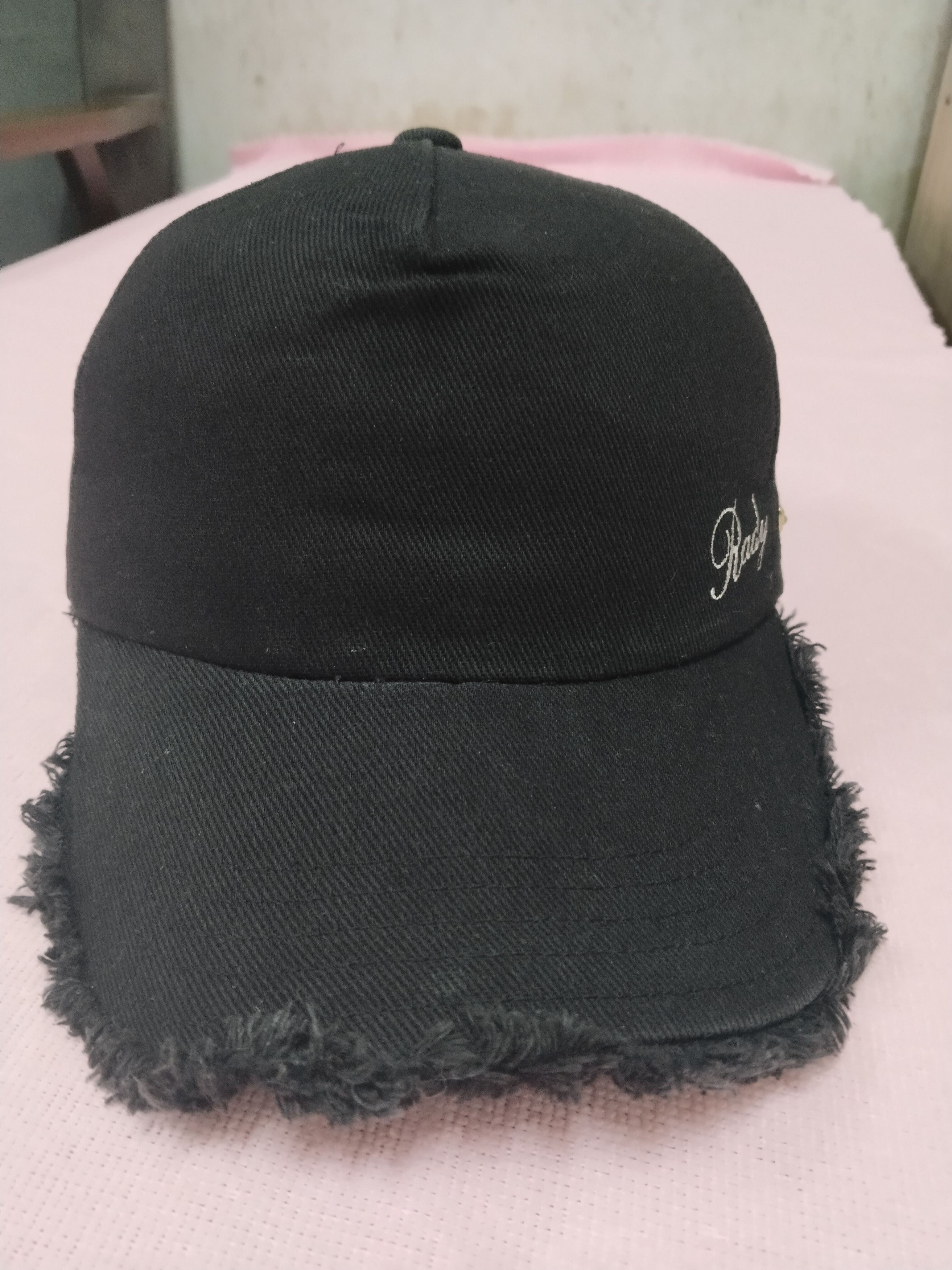 Japanese Brand RADY DISTRESSED STYLE TRUCKER BLACK CAP Size ONE SIZE - 2 Thumbnail