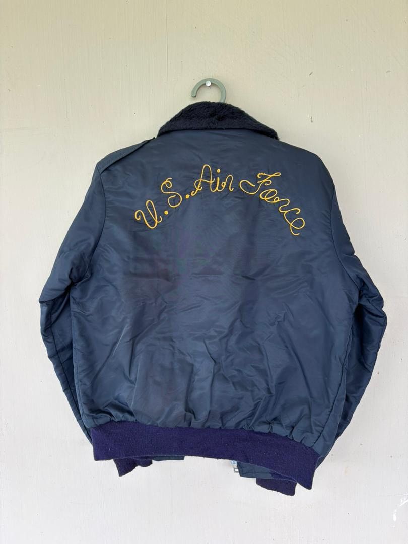 Vintage Vintage 90 MA-1 Flight Jacket USAF Tactical Air Command Size US XS / EU 42 / 0 - 7 Thumbnail