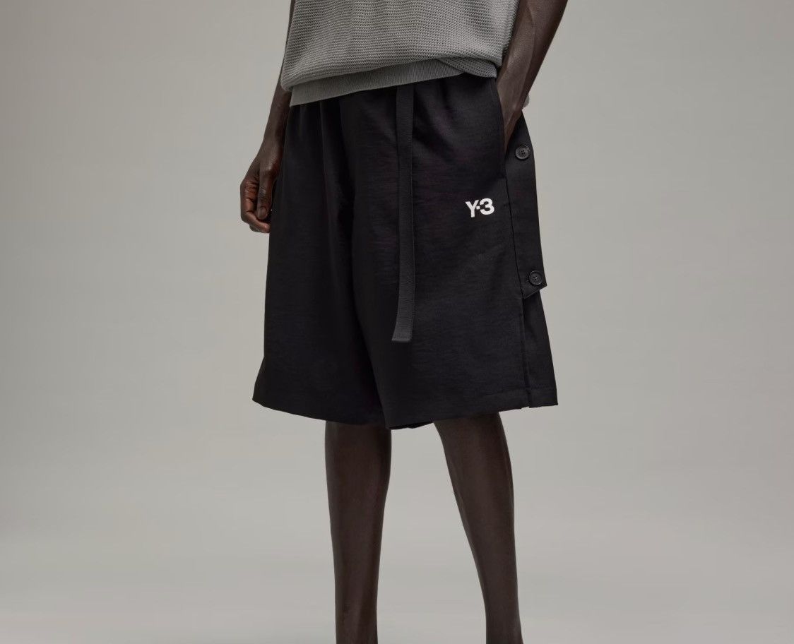 Y-3 Y-3 SPORT UNIFORM 3-STRIPES SHORTS (M Size) Size US 34 / EU 50 - 1 Thumbnail
