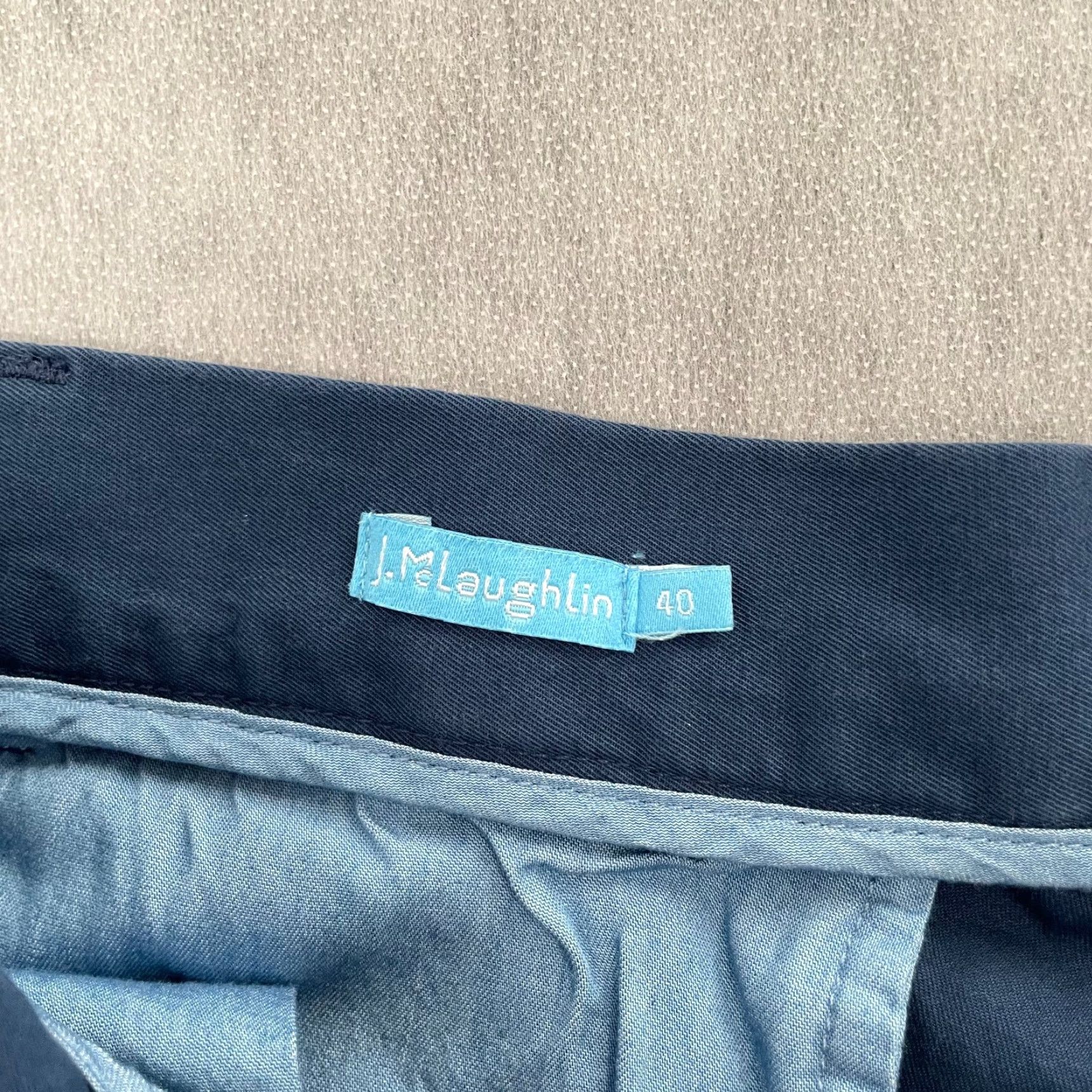 J.McLaughlin Vintage J. McLaughlin Cotton Shorts Men 40 Blue Embroidered Bonefish Casual Golf Size US 40 / EU 56 - 3 Thumbnail