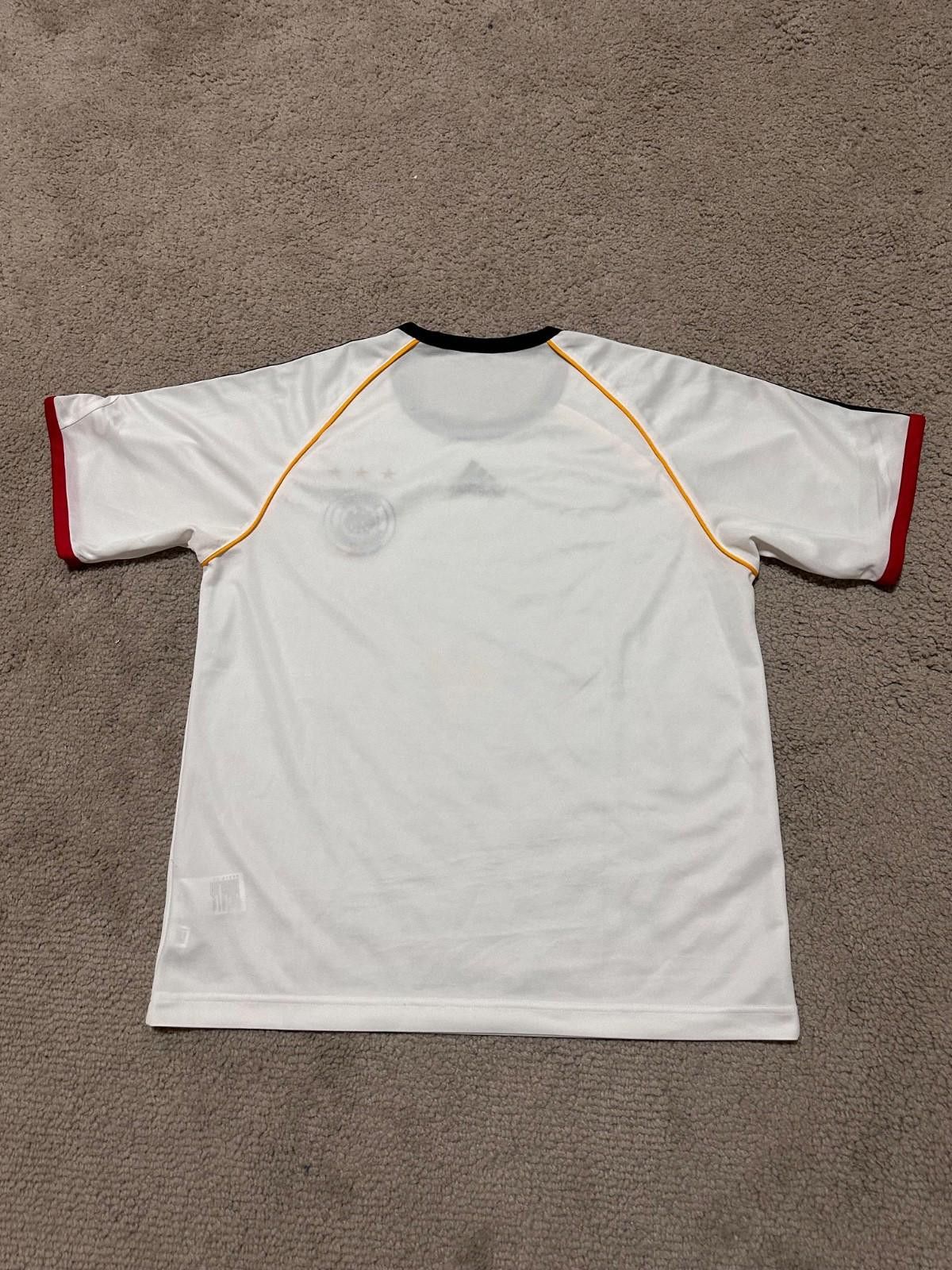 Adidas 2005-07 Adidas Germany Home Football Shirt Soccer Jerset Size US L / EU 52-54 / 3 - 6 Thumbnail