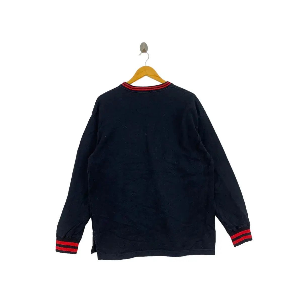 Champion Vintage CHAMPION USA Script Big Brand Print Black Sweatshirt Size US L / EU 52-54 / 3 - 5 Thumbnail