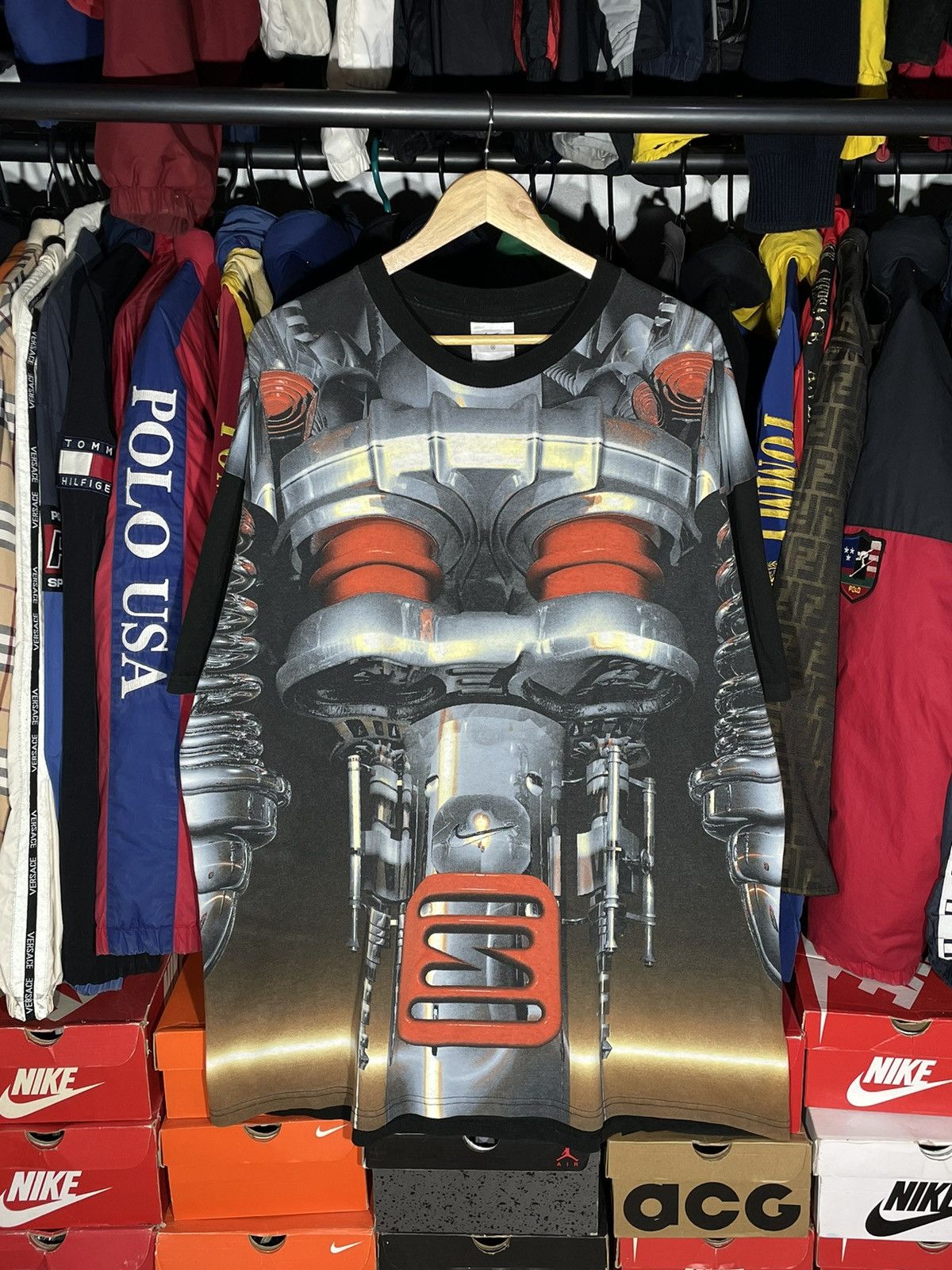Nike × Vintage T-Shirt Nike Shox 00’s Size US XXL / EU 58 / 5 - 1 Thumbnail