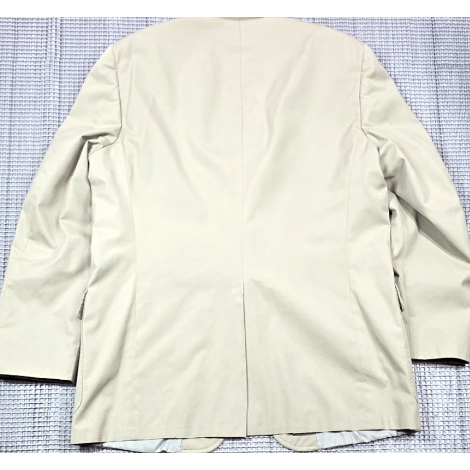 Brooks Brothers VINTAGE Brooks Brothers Blazer Mens 44 Beige Washable Sport Coat Made USA 80s Size 44R - 6 Thumbnail