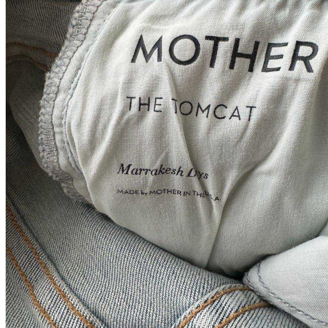 AG Adriano Goldschmied NWT Mother Acid Wash Button Fly tomcat Marrakesh Jeans 32 Size 32" / US 10 / IT 46 - 12 Thumbnail