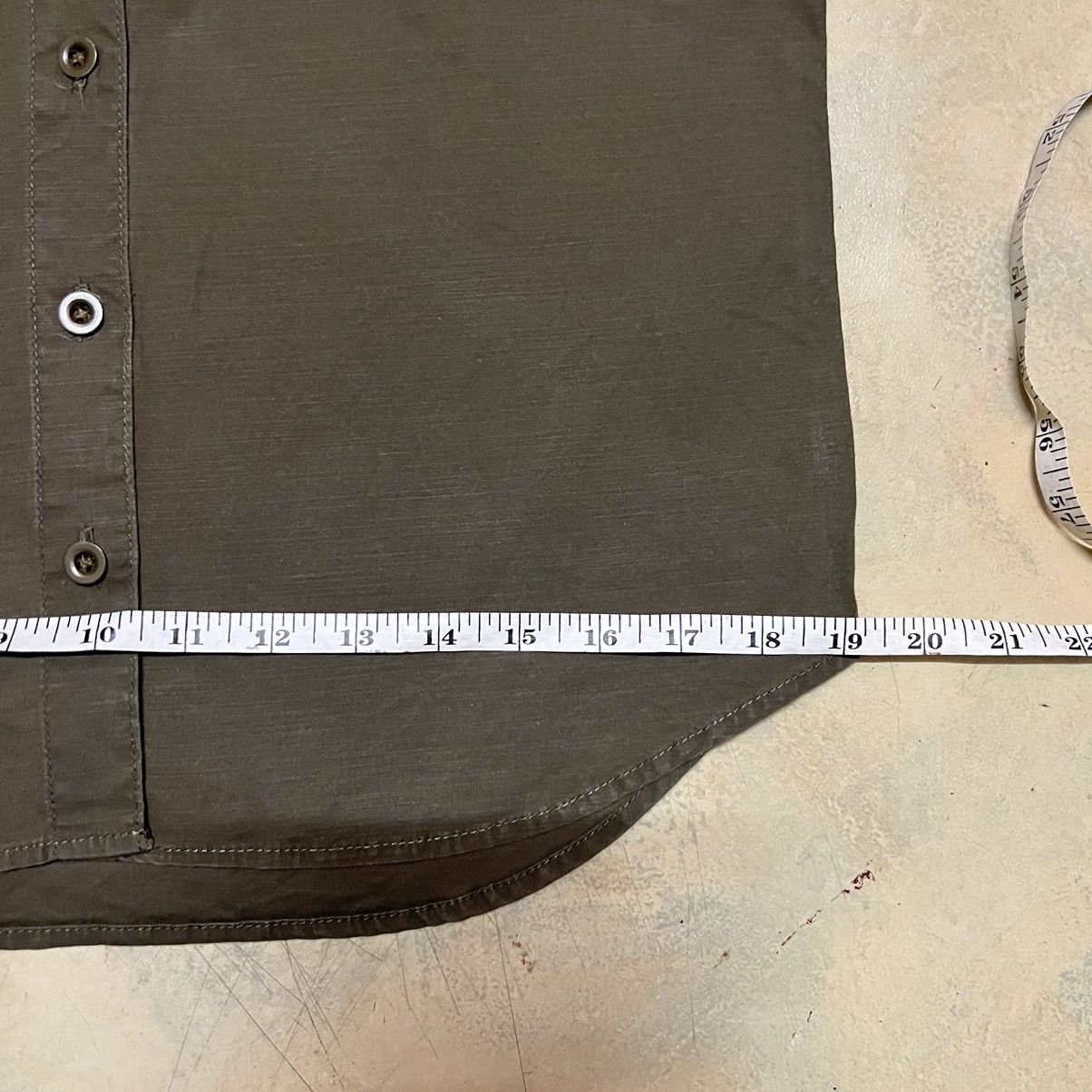 Japanese Brand Japanese Brand Military Army Style Button Up Shirt Size US M / EU 48-50 / 2 - 4 Thumbnail