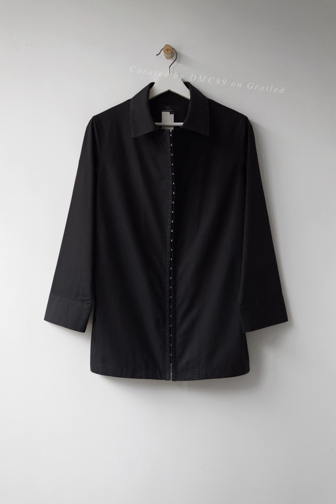 Supreme × Yohji Yamamoto Supreme Y's by Yohji Yamamoto Silk Zip Up