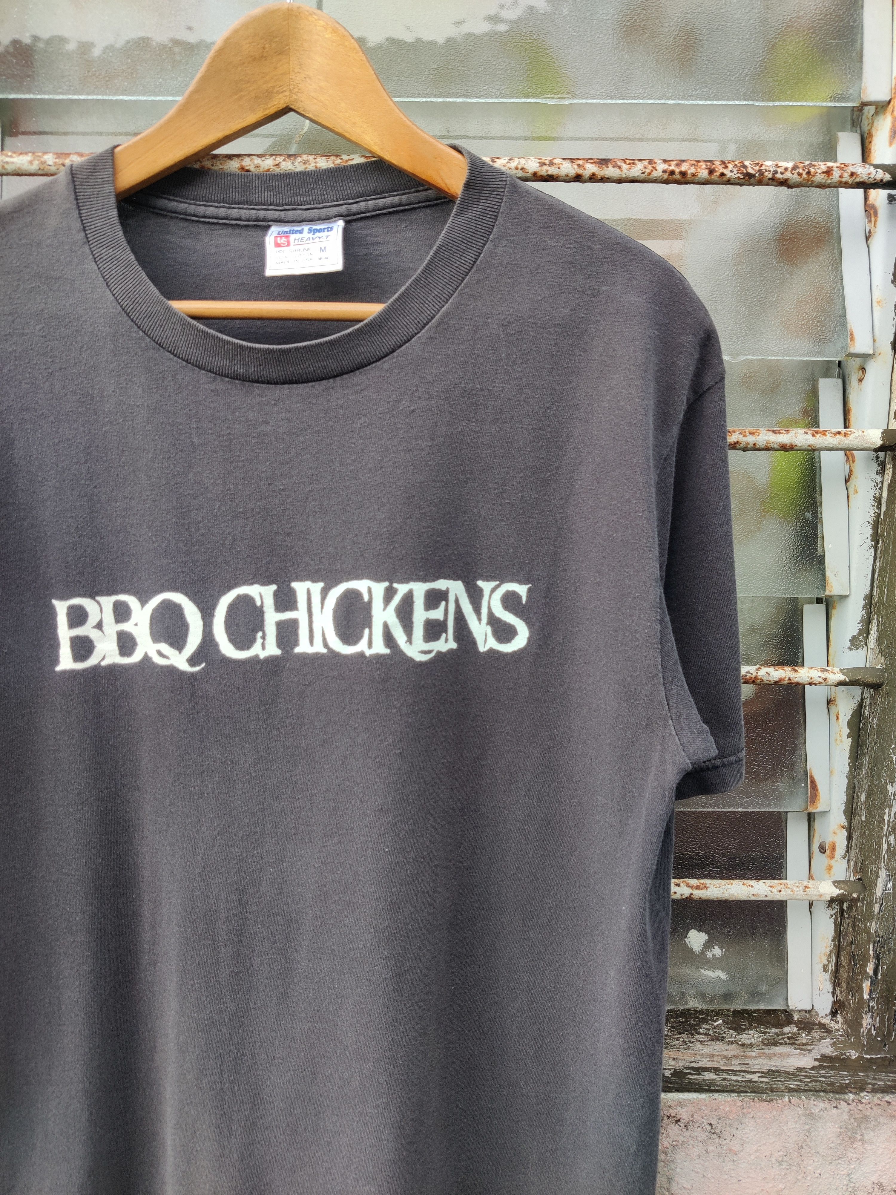 BBQ CHICKENS パーカー　pizza of death 激レア】BBQ CHICKENS バーベキューチキンズ パーカー メンズ サイズLL