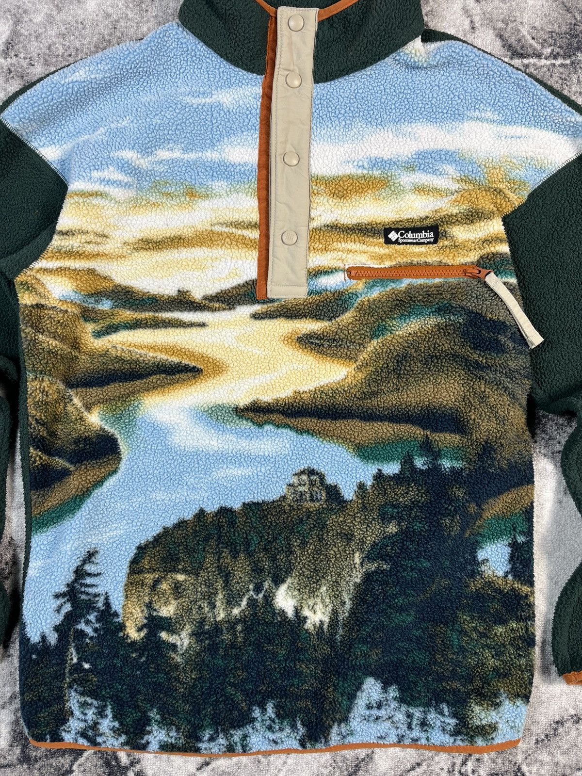 Columbia Columbia Helvetia Landscape Half Snap Fleece Pullover Size US M / EU 48-50 / 2 - 4 Thumbnail
