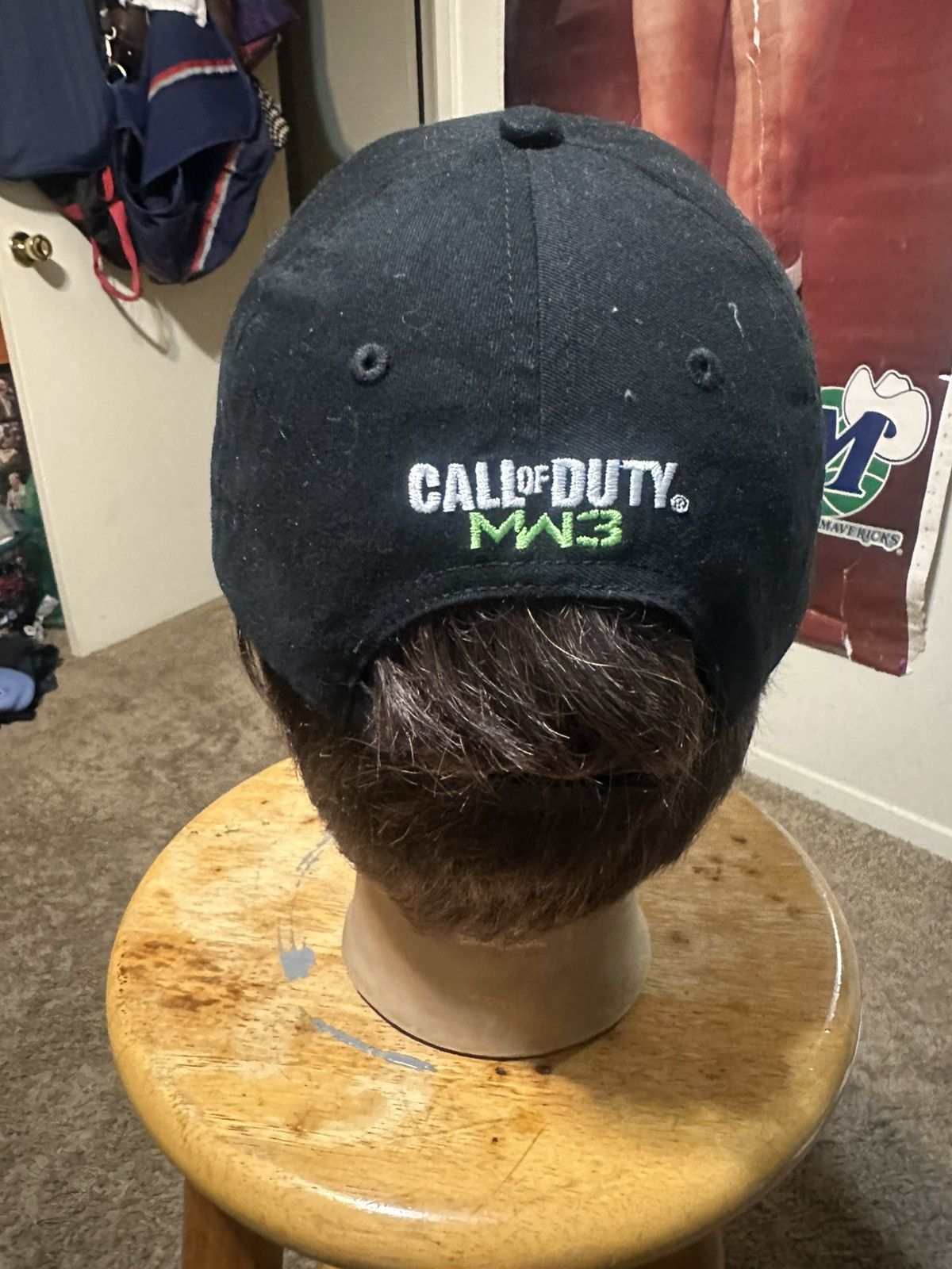 Playstation Vintage Call of Duty MW3 “triple black” hat 00s Size ONE SIZE - 4 Thumbnail