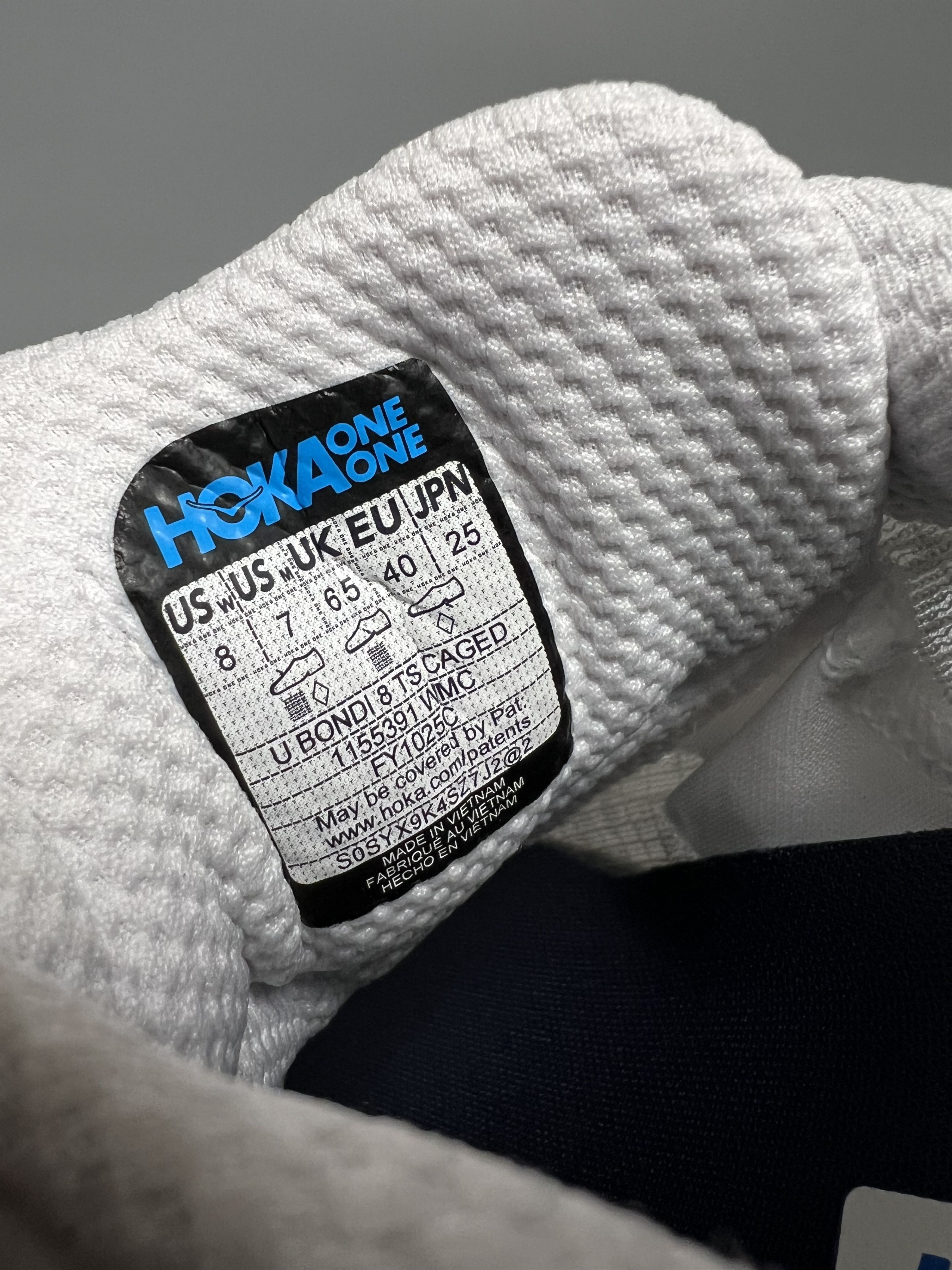 Hoka Hoka Bondi 8 TS Caged ‘Stealth Tech Pack’ Running Shoes Size US 7 / EU 40 - 10 Thumbnail