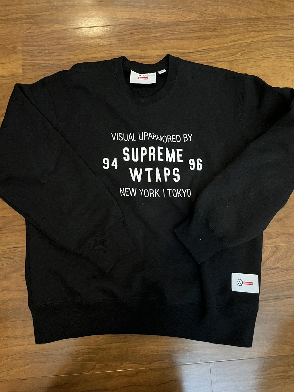 Supreme × Wtaps Supreme Wtaps crewneck sweatshirt | Grailed 