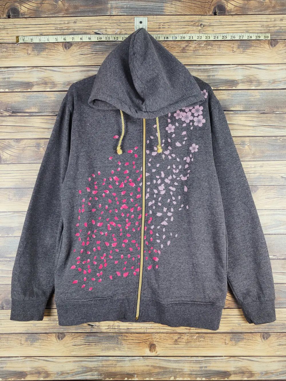 Japanese Brand Japan dragon vintage Dark Gray Hoodie Sweaters #W1156 Size US XL / EU 56 / 4 - 13 Thumbnail
