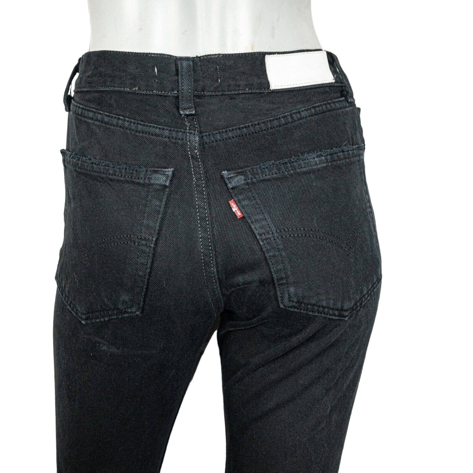 RE/DONE RE/DONE x Levi's the High Rise Denim Jeans Button Fly Size 26" / US 2 / IT 38 - 11 Thumbnail