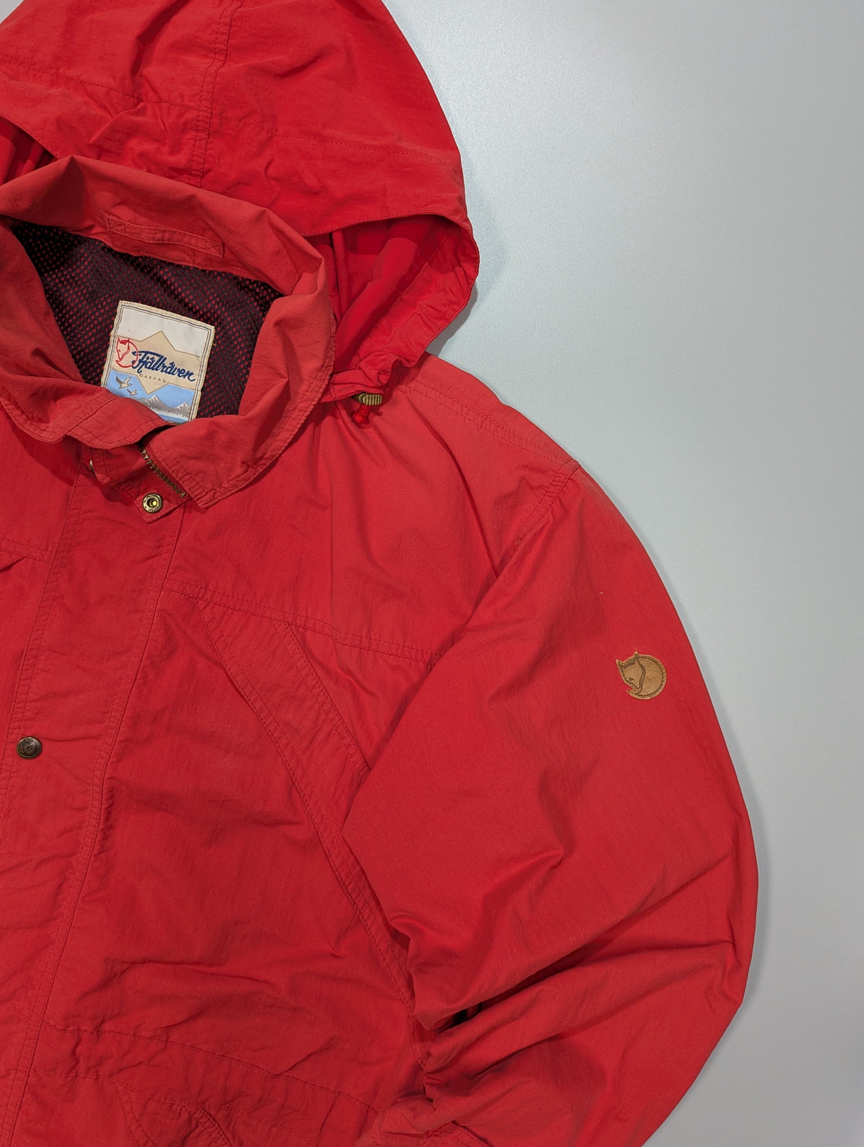 Fjallraven × Vintage Fjallraven Unique Rare Vintage 80s Casual Red Men's Jacket Size US L / EU 52-54 / 3 - 5 Thumbnail