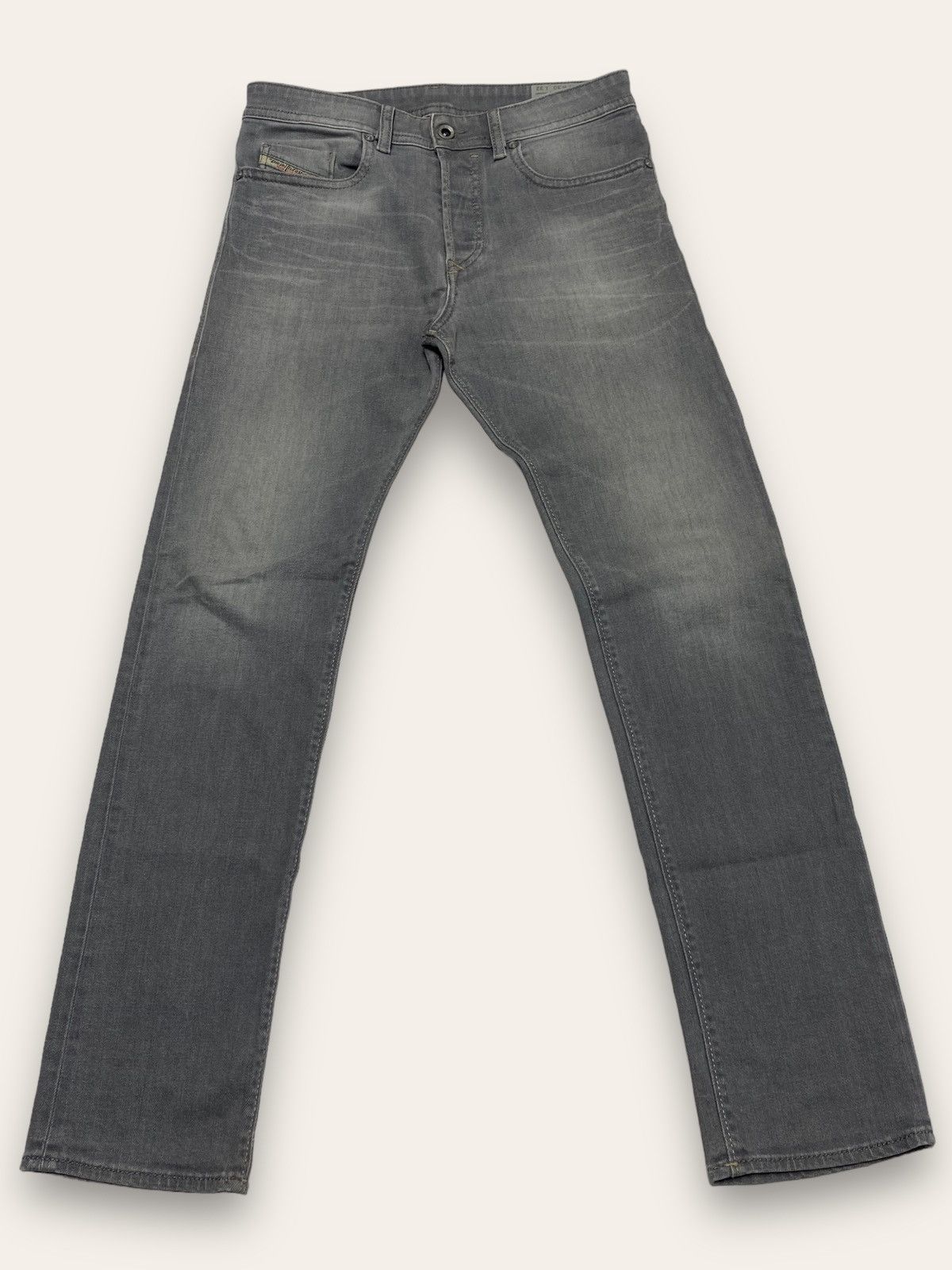 Diesel Vintage DIESEL Gray Wash Denim Slim Straight Jeans Size US 31 - 1 Thumbnail