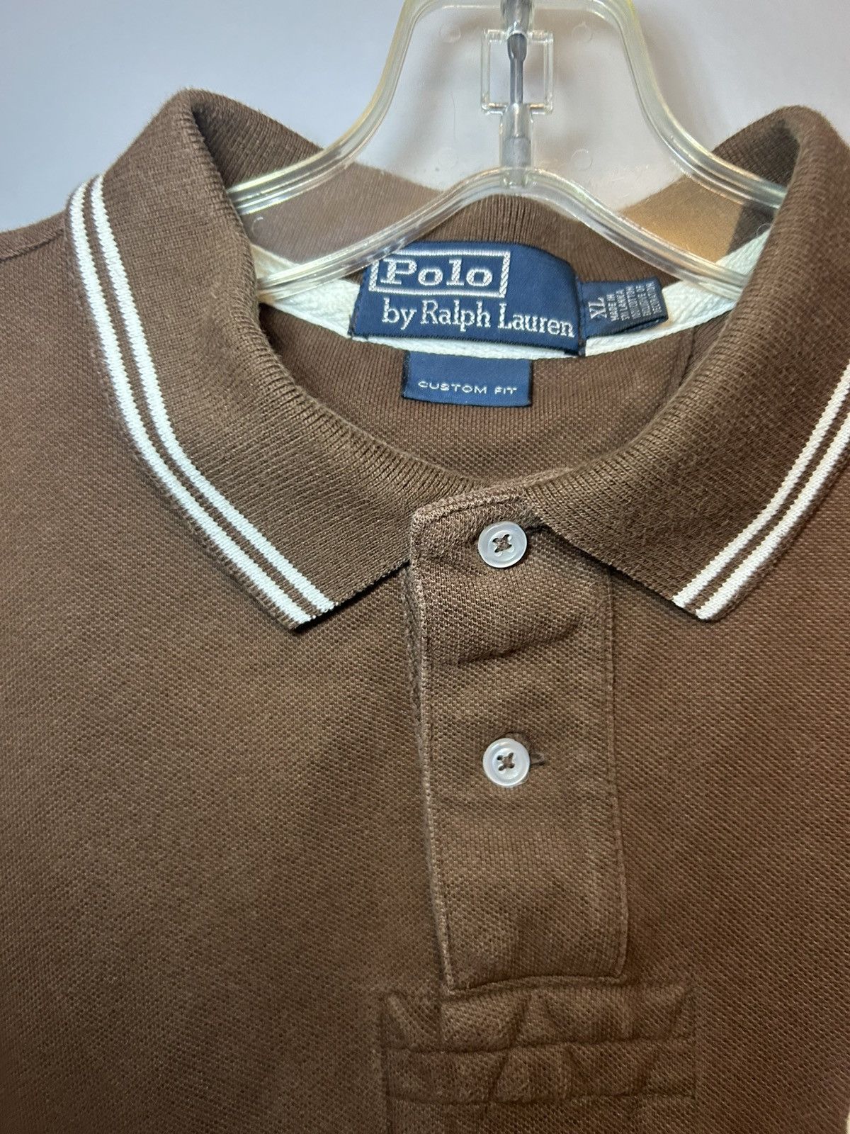 Polo Ralph Lauren Vintage Polo by Ralph Lauren double big pony polo shirt Size US XL / EU 56 / 4 - 5 Thumbnail