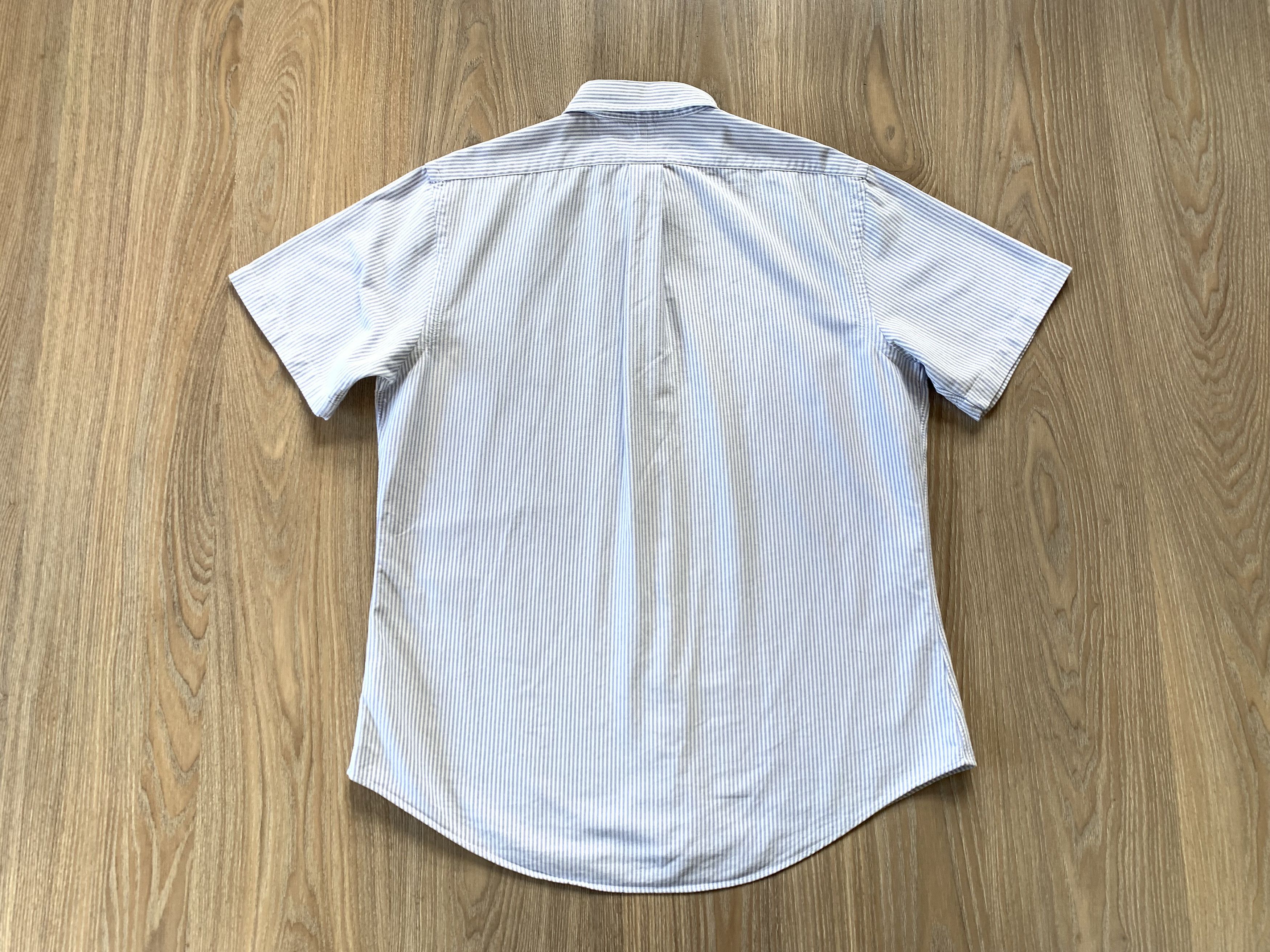 Polo Ralph Lauren × Ralph Lauren × Vintage Polo Ralph Lauren Custom Fit Long Sleeve Stripe Shirt Size US L / EU 52-54 / 3 - 3 Thumbnail