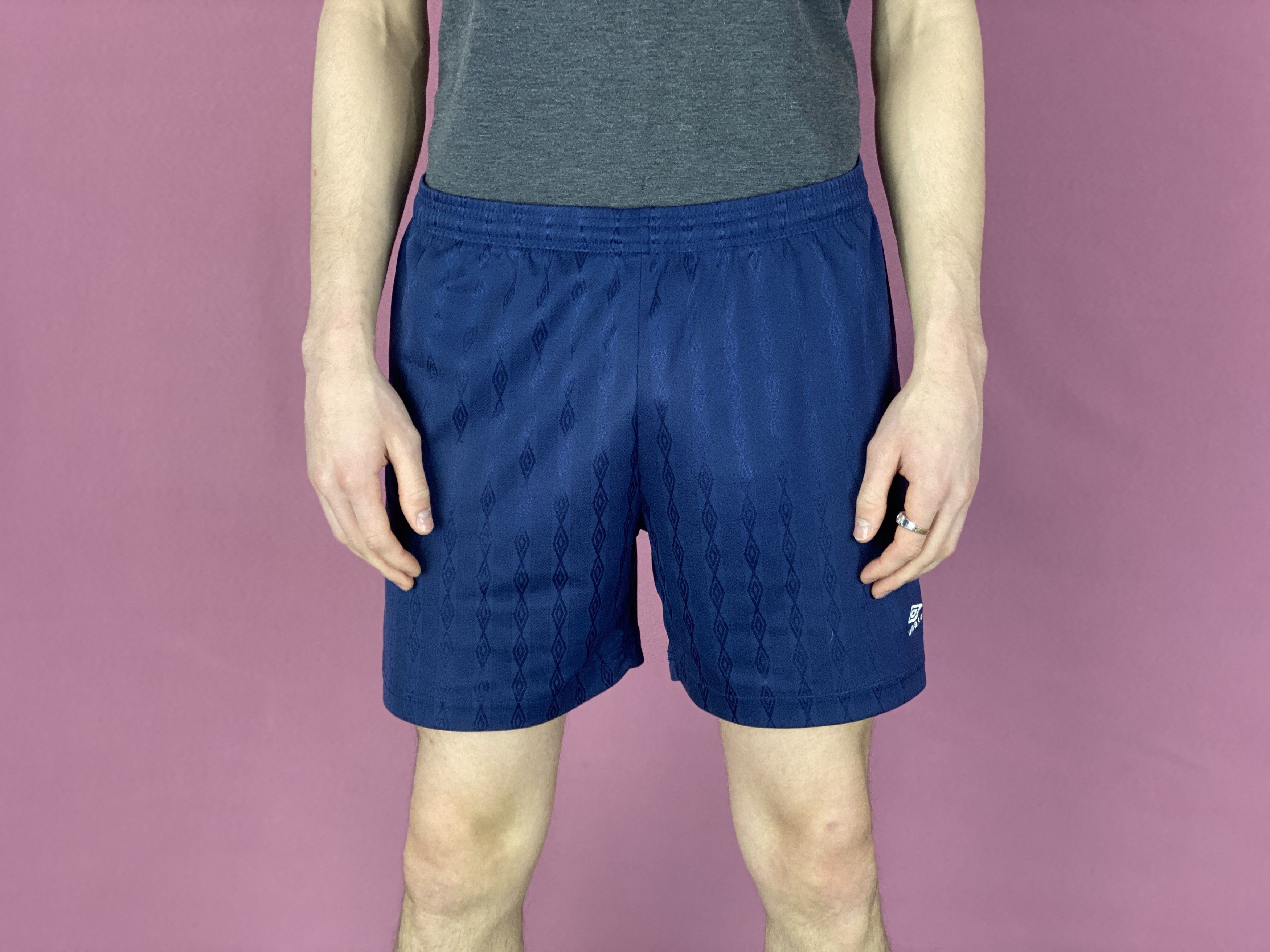 Umbro × Vintage 90s Umbro Vintage Men's Track Shorts - M Size US 32 / EU 48 - 2 Thumbnail