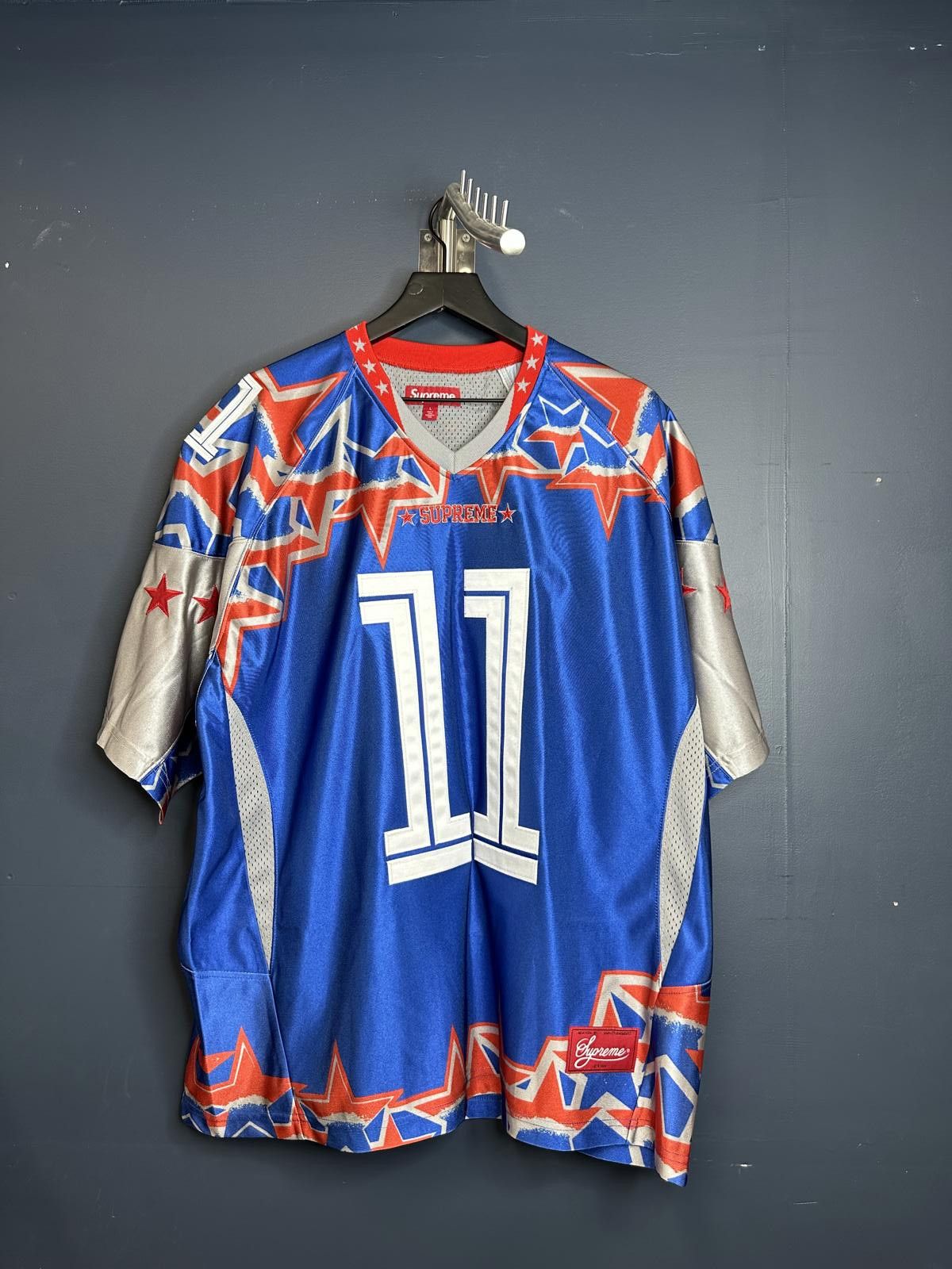 Supreme Star Football Jersey (FW24) - $118