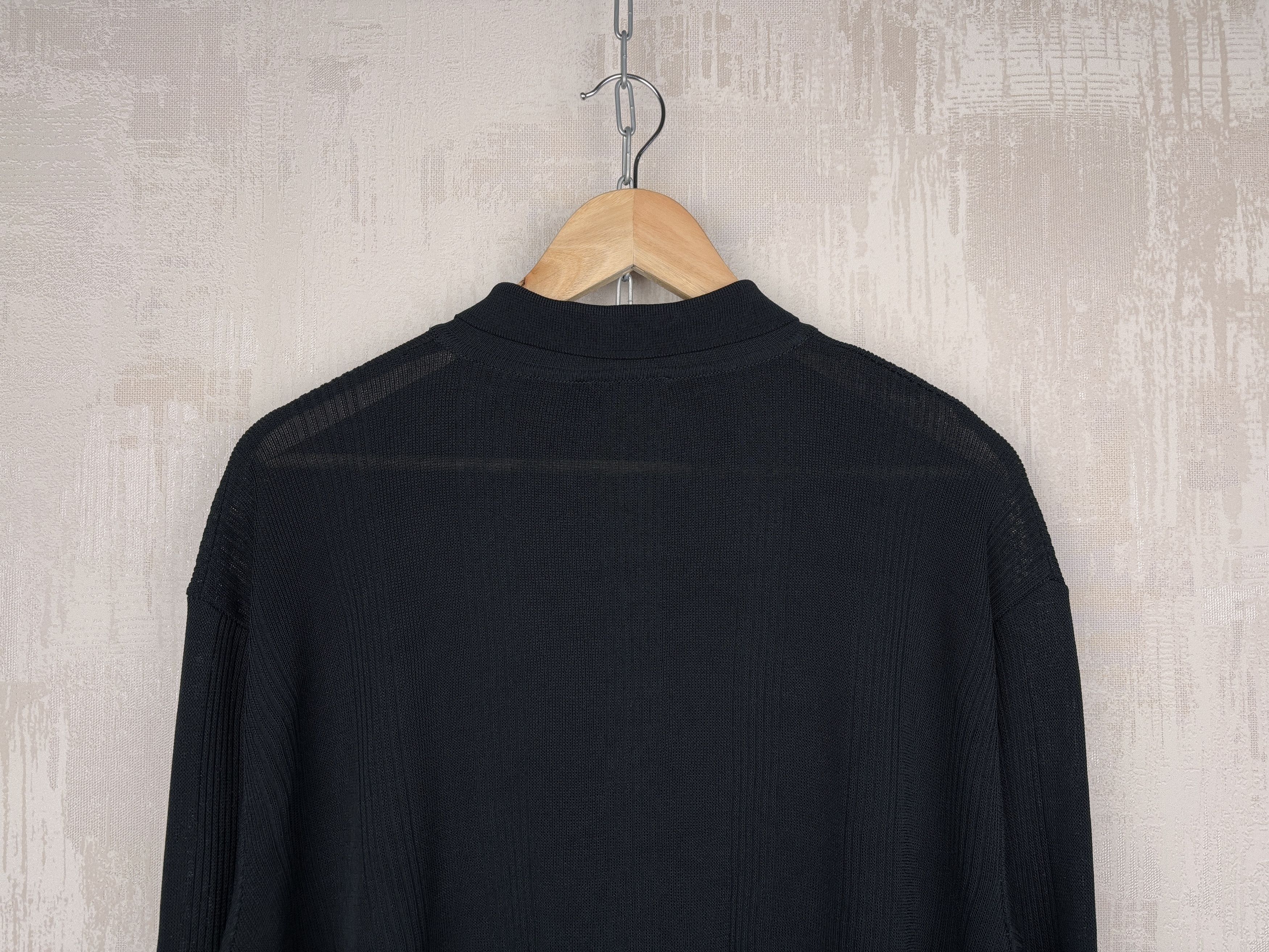 Designer × Other × Vintage Phil Petter Polo Collar Long Sleeve Viscose Sweater Size US L / EU 52-54 / 3 - 16 Thumbnail
