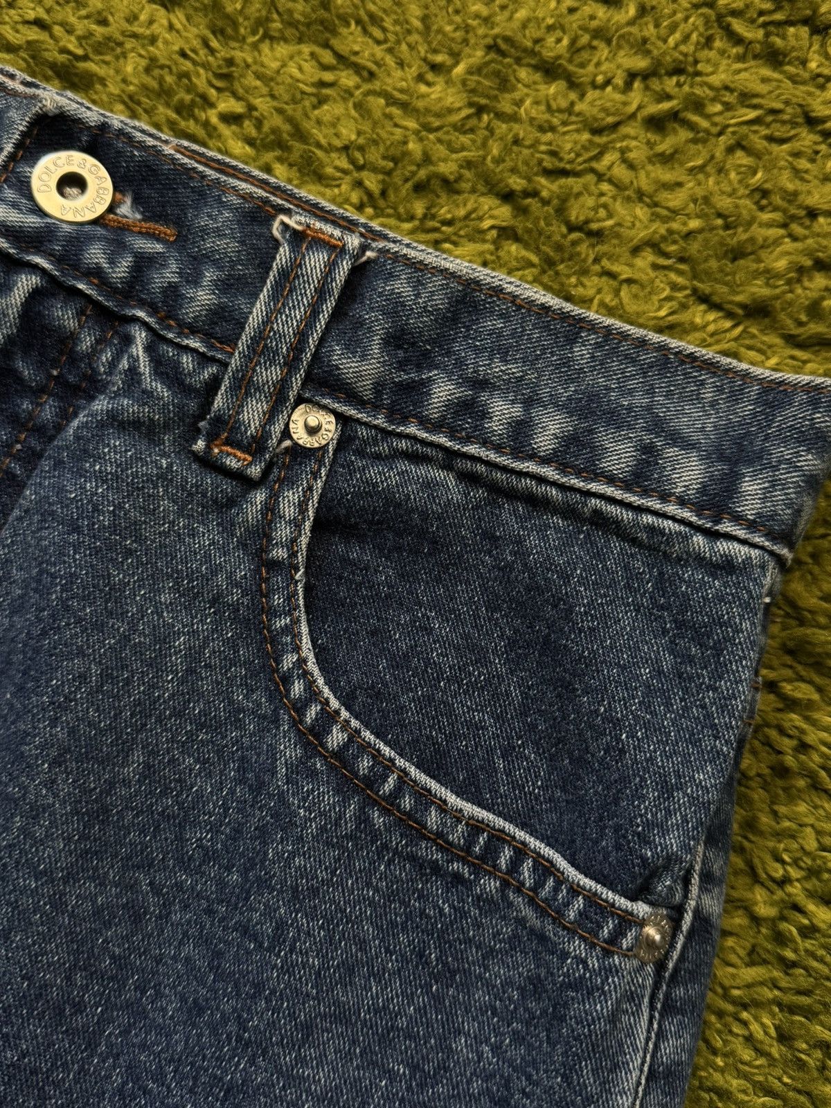 Dolce & Gabbana Dolce & Gabbana J&ANS 1990s vintage straight fit jeans pants Size 28" / US 6 / IT 42 - 3 Thumbnail