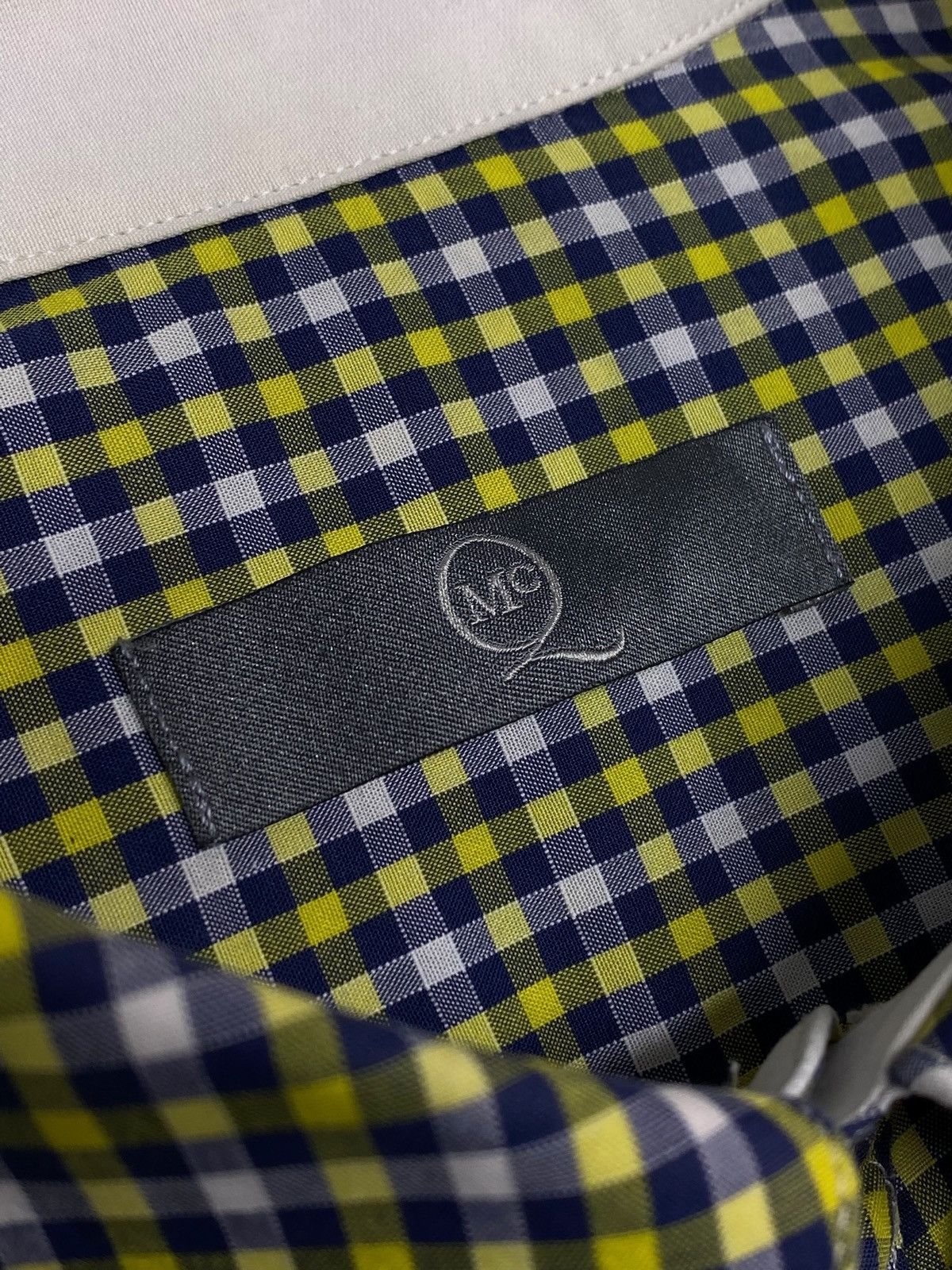 Alexander McQueen Alexander McQueen Checked Short Sleeve Shirt Button Up Size US M / EU 48-50 / 2 - 16 Thumbnail