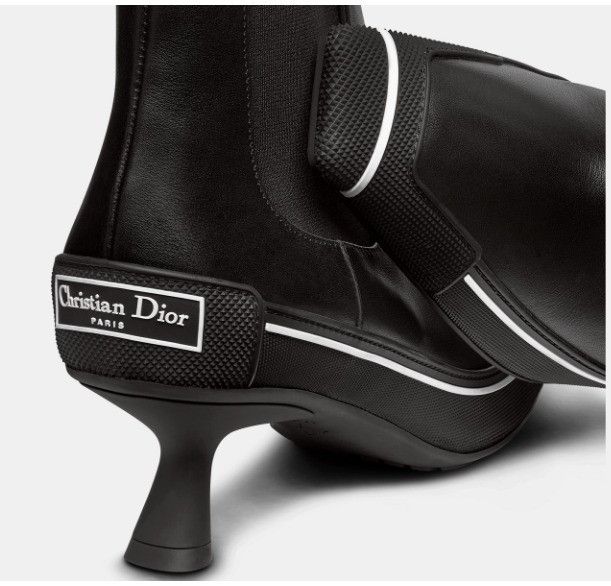 Dior o1w1db10924 D-Motion Heeled Ankle Boot in Black Size US 12 / IT 42 - 4 Thumbnail