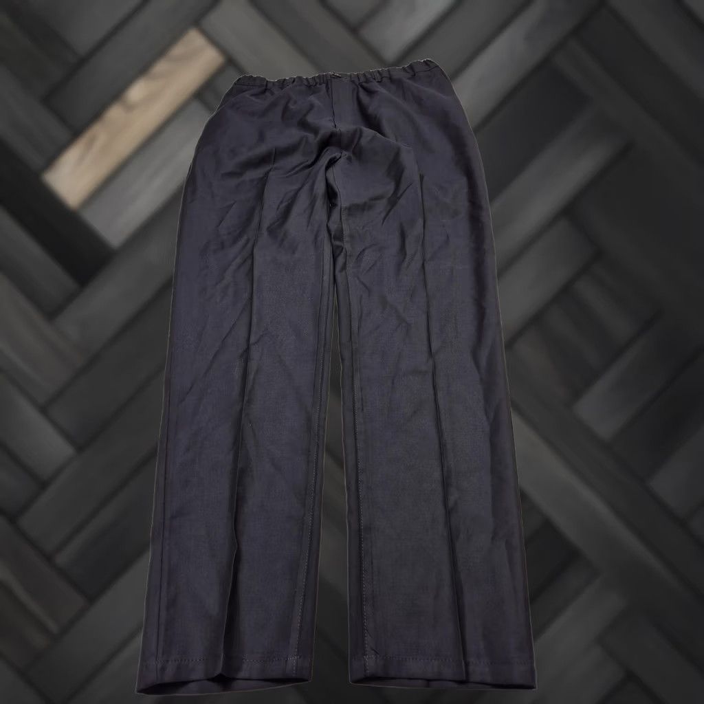 A Kind Of Guise VINTAGE A Kind Of Guise Dress Pants Mens 36x30 Blue Wool Elastic Waist Lined Germany Size US 36 / EU 52 - 1 Thumbnail