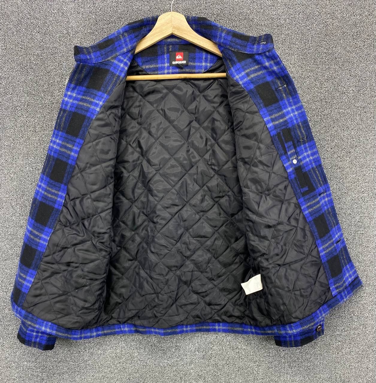 Quiksilver Vintage Quiksilver Shadowplaid Boardriding Flannel Jacket Size US M / EU 48-50 / 2 - 8 Thumbnail