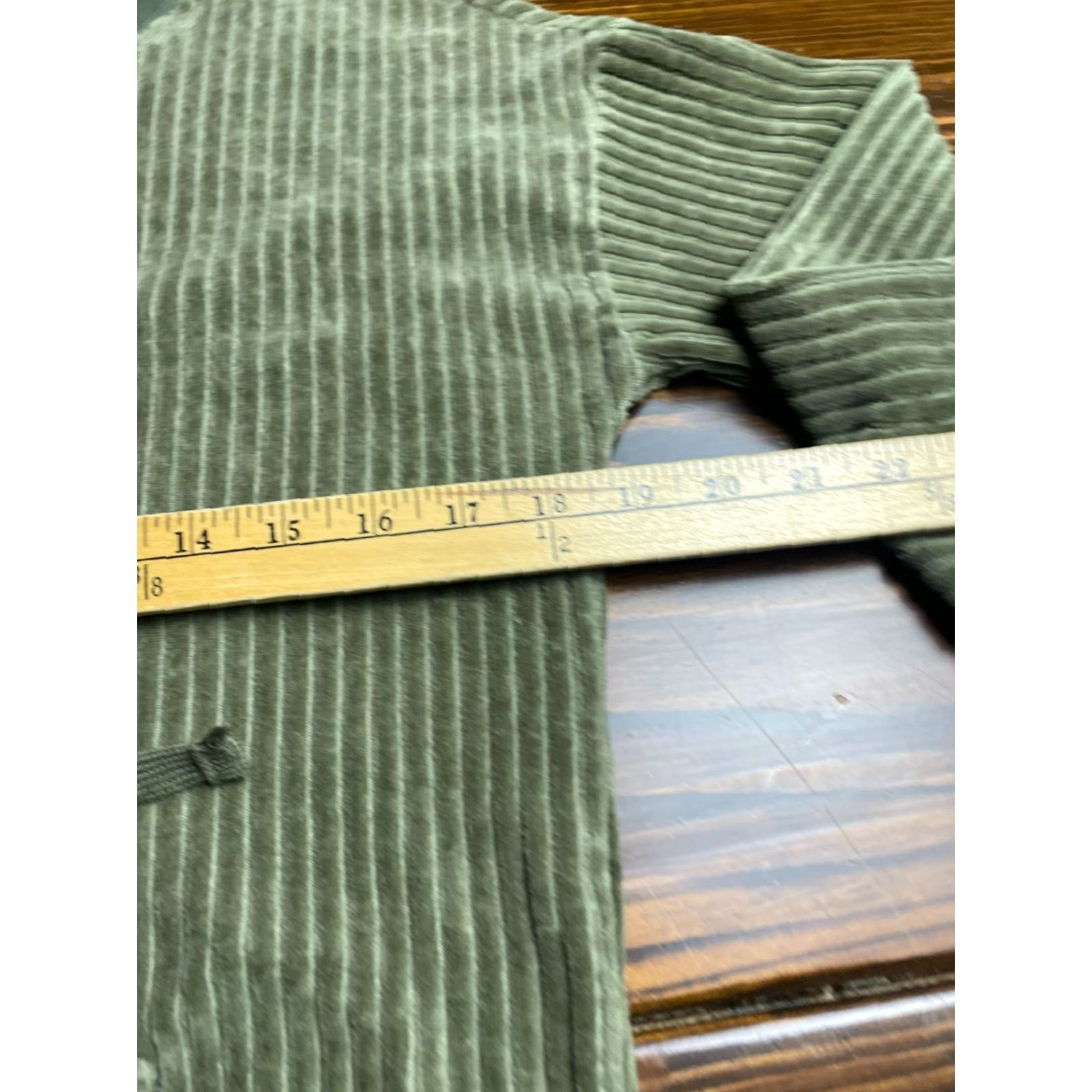 Vintage Maurices Sweater, Women's Size Small, Green, Ribbed, Cowl Neck, Pullover, Casual, Travel, Regular Fit, Fall Winter Spring, Womens Size S / US 4 / IT 40 - 5 Thumbnail