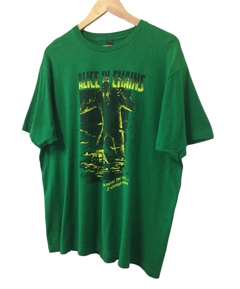 Band Tees ALICE IN CHAINS NEVER FADE GRUNGE ROCK BAND TSHIRT Size US XL / EU 56 / 4 - 4 Thumbnail