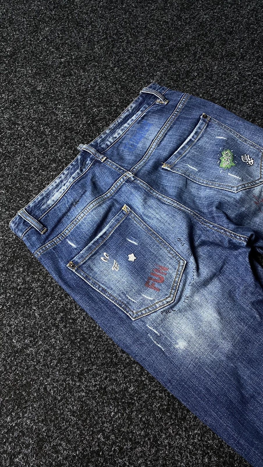 Dsquared2 Dsquared2 Distressed Denim pants Jeans Made In Italy 🇮🇹 Size US 34 / EU 50 - 13 Thumbnail